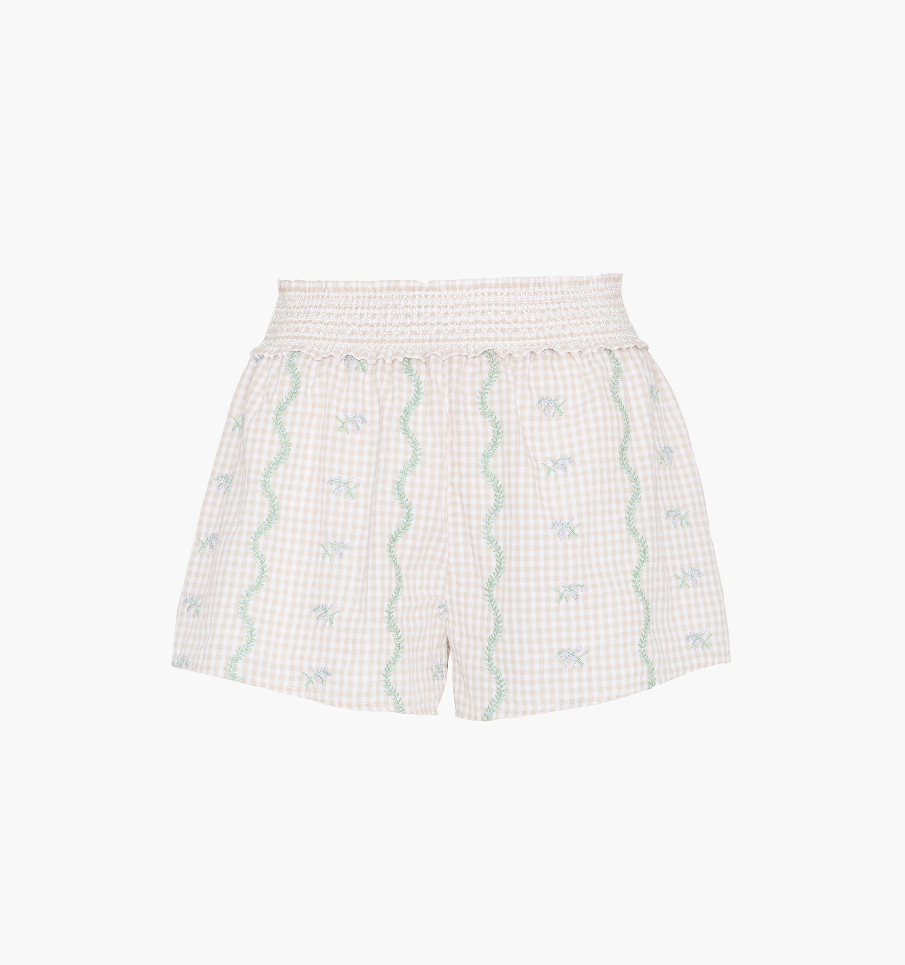 The Indra Short - Gingham Vine – Hill House Home