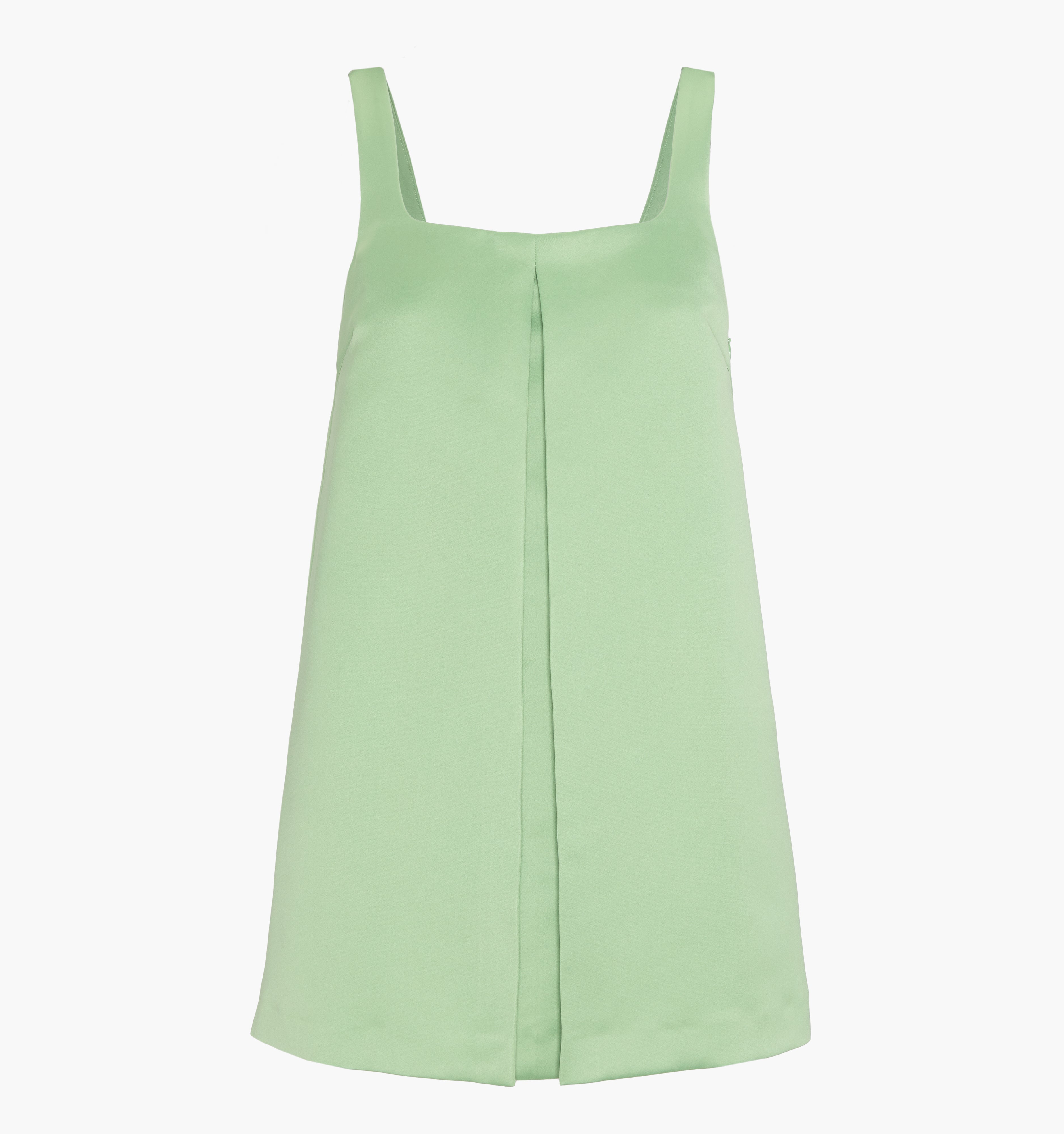 The Jasper Dress - Pear Satin