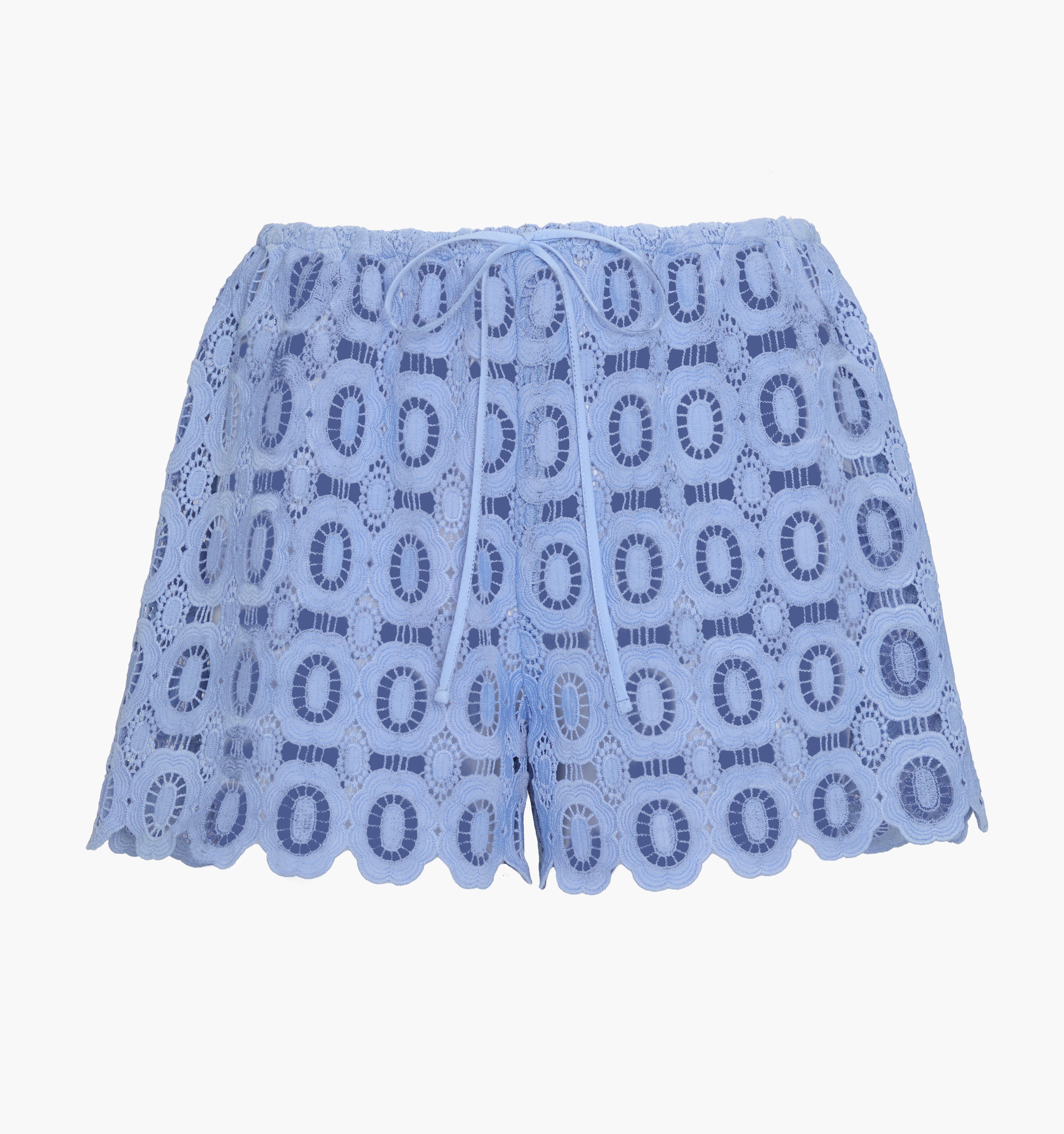 The Kaya Short - Cornflower Lace – Hill House Home