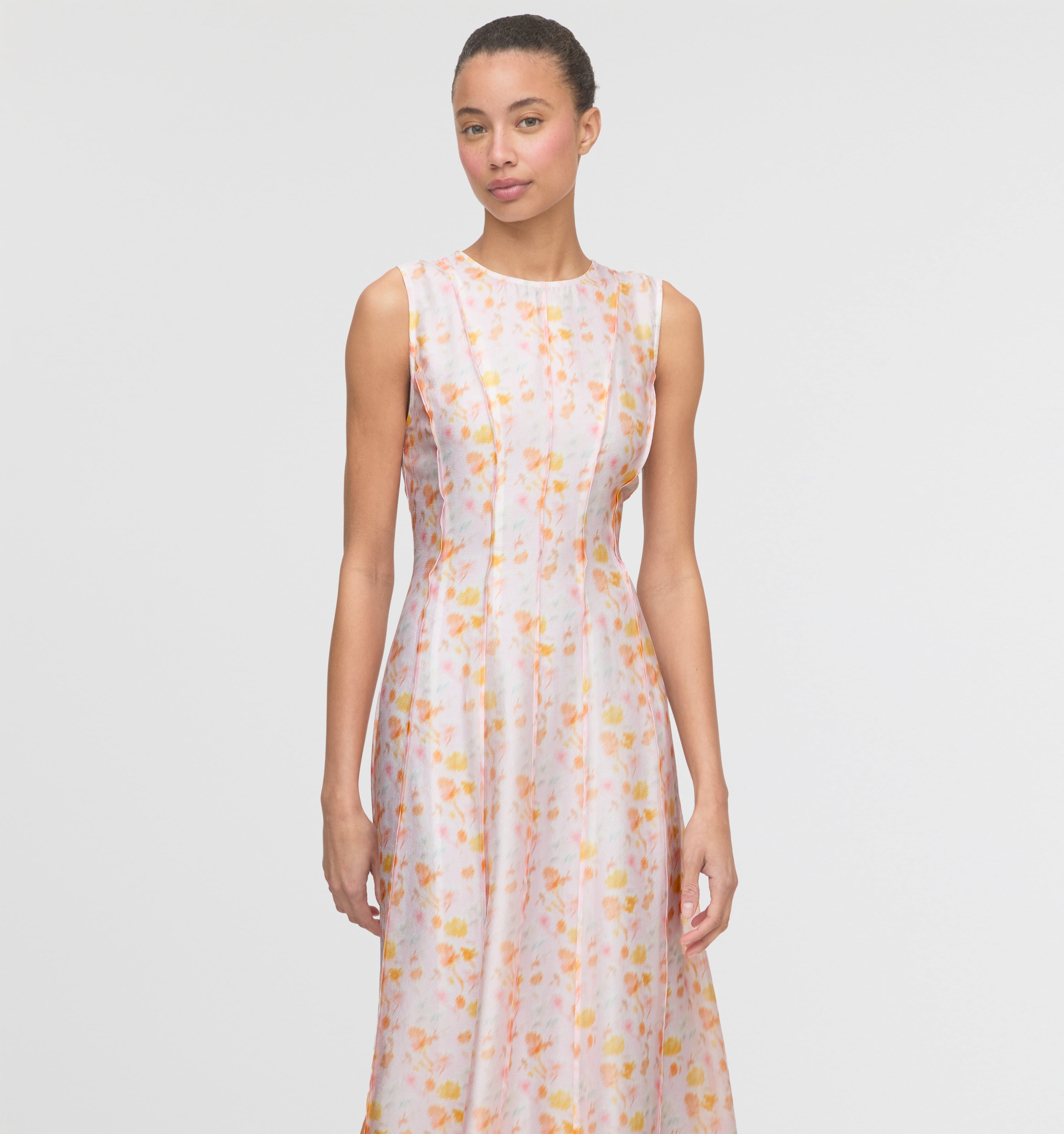 The Leanne Dress - Sunwashed Petals