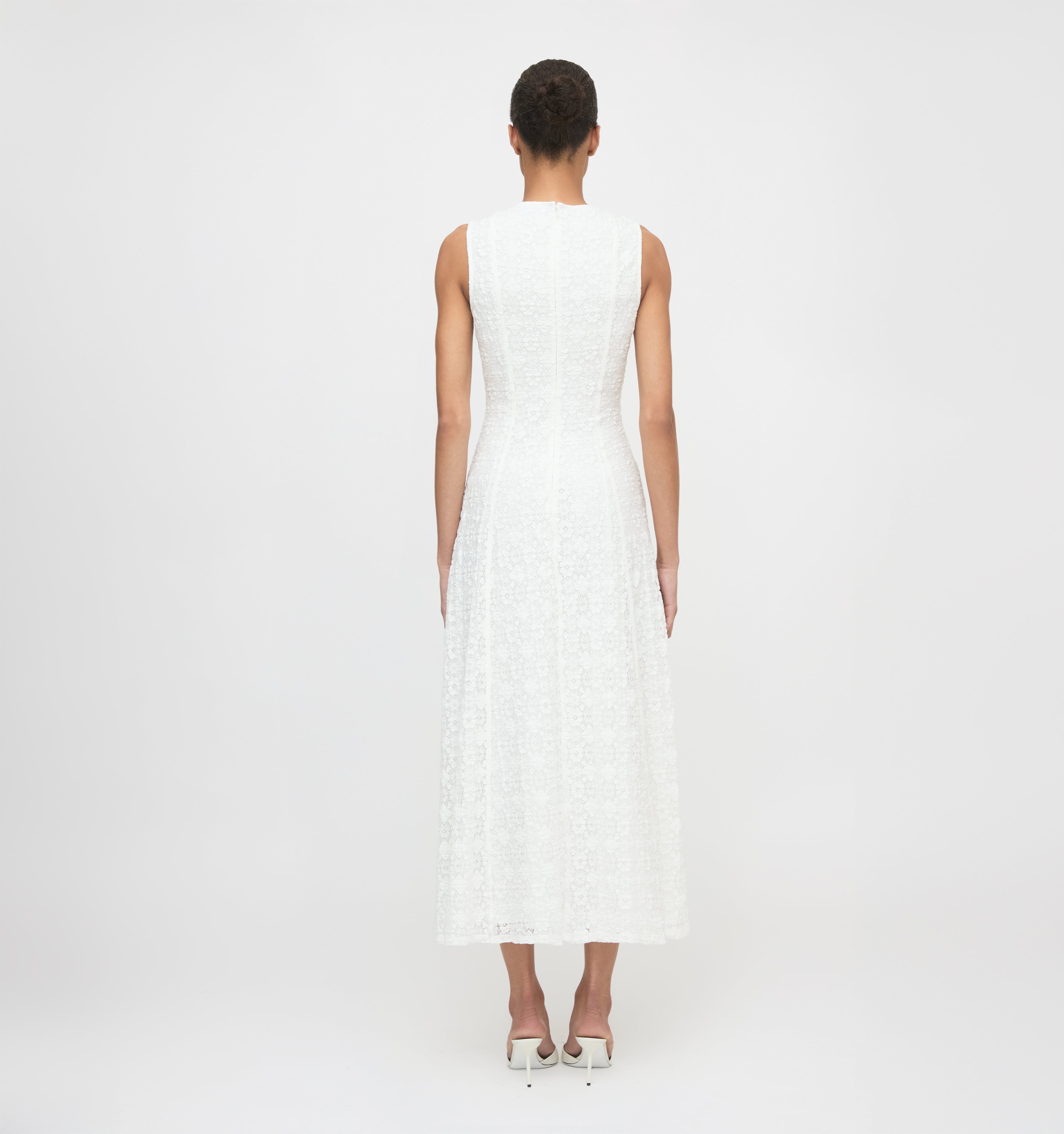The Leanne Dress - White Lace