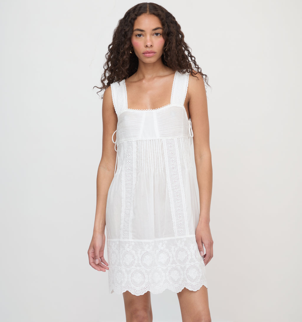 nightgown short dress Homgro Women's Cotton Pajama Dress Summer Soft Lace Cute Ruffle Sleeveless  Nightgown Shirred High Waist Short Sleeping Dress Comfy Sleepwear White  Small at Amazon Women's Clothing store