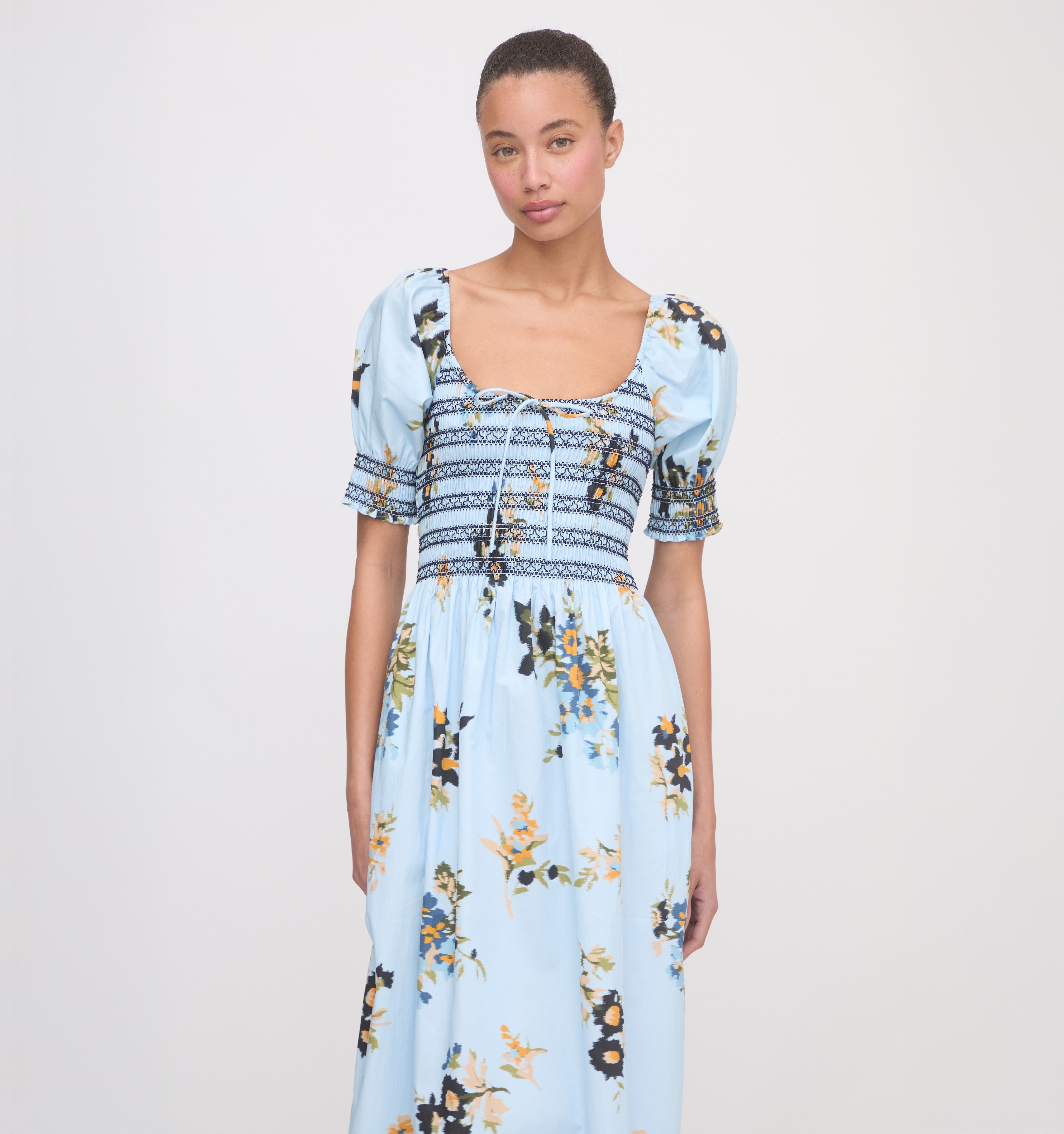The Madeline Nap Dress - Sloane Floral – Hill House Home