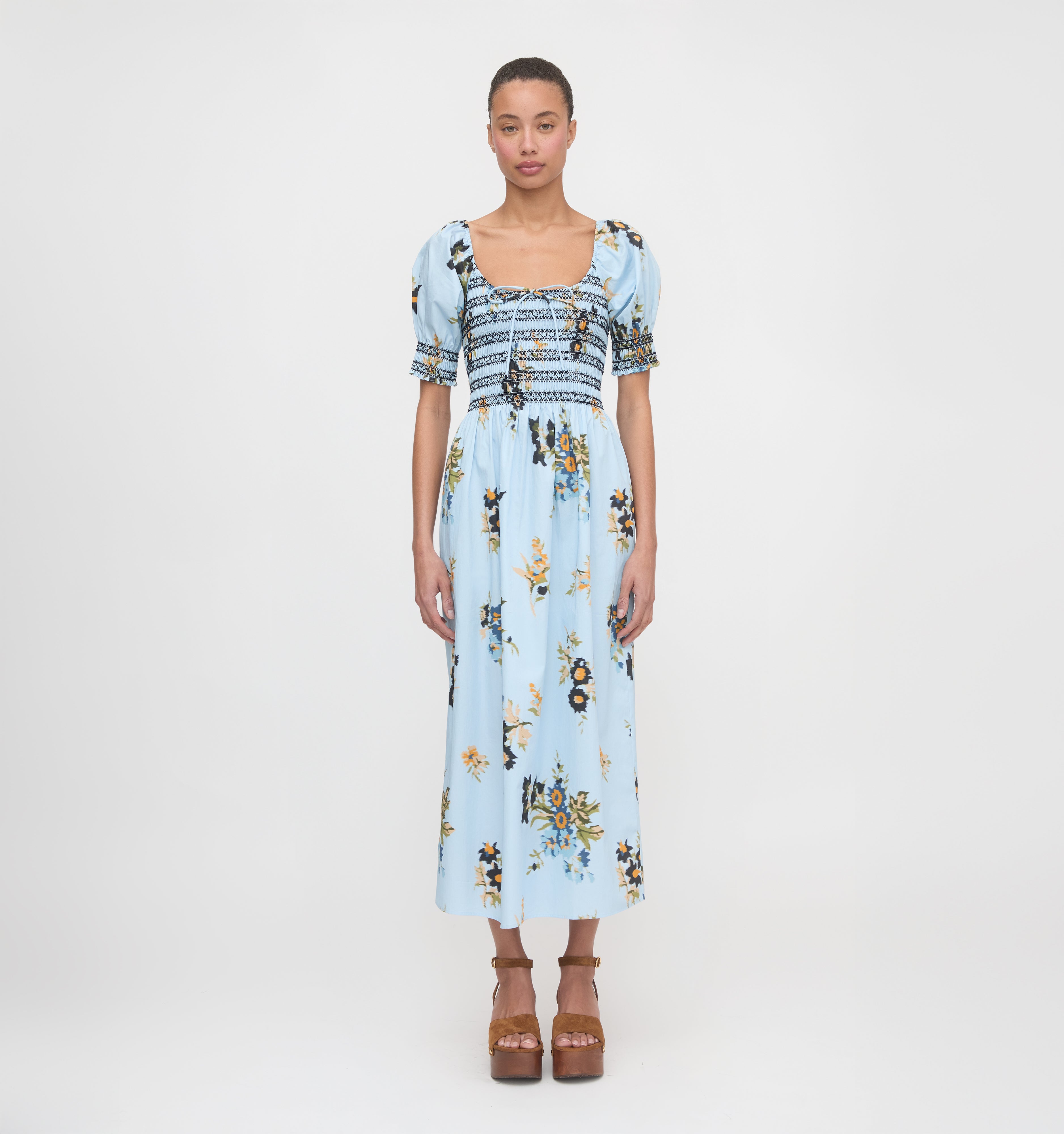 The Madeline Nap Dress - Sloane Floral