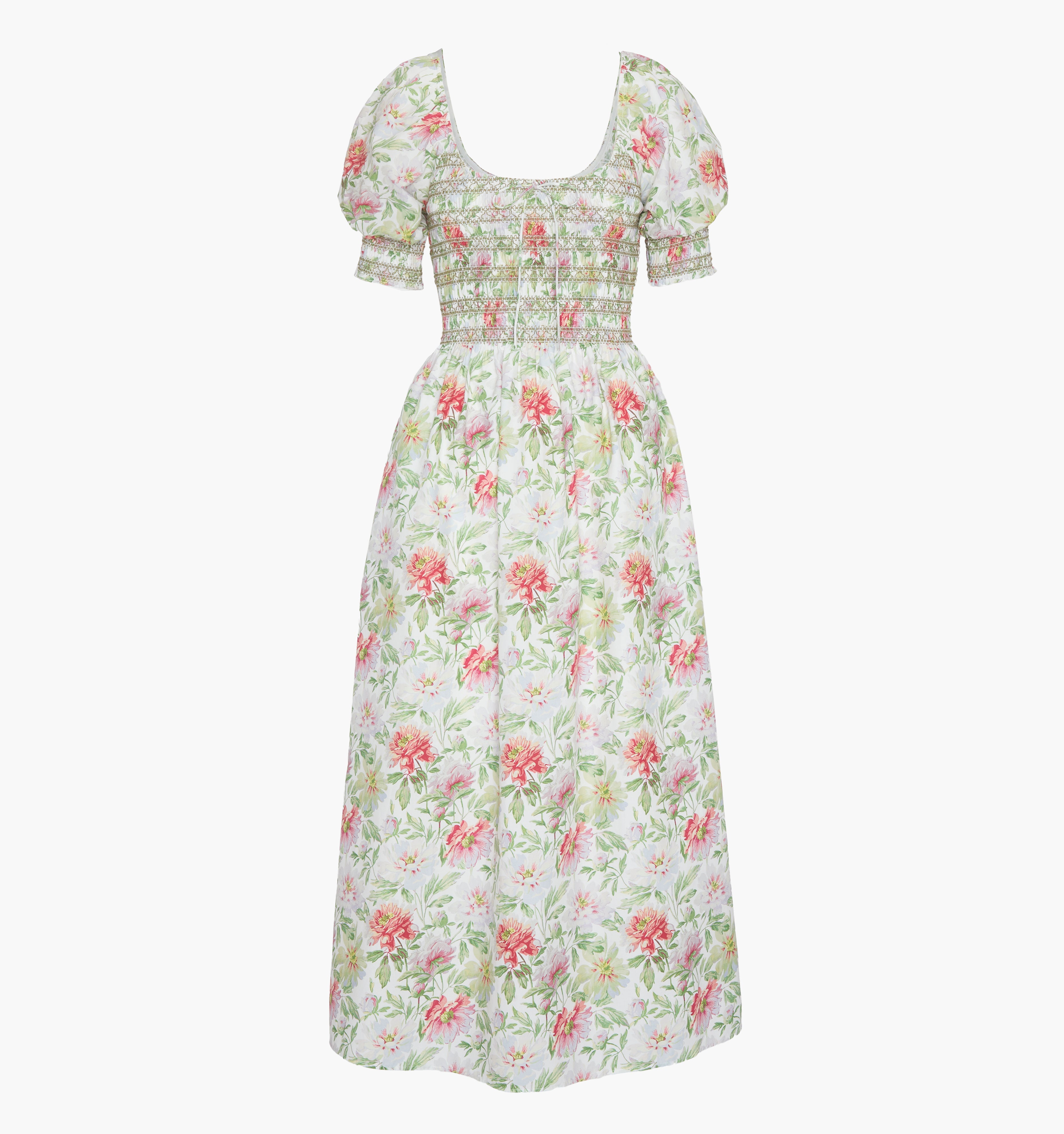 The Madeline Nap Dress - Peony Chintz – Hill House Home