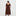 The Malene Nap Dress - Chestnut Plaid