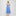 The Margot Dress - Blue Arcadia Border