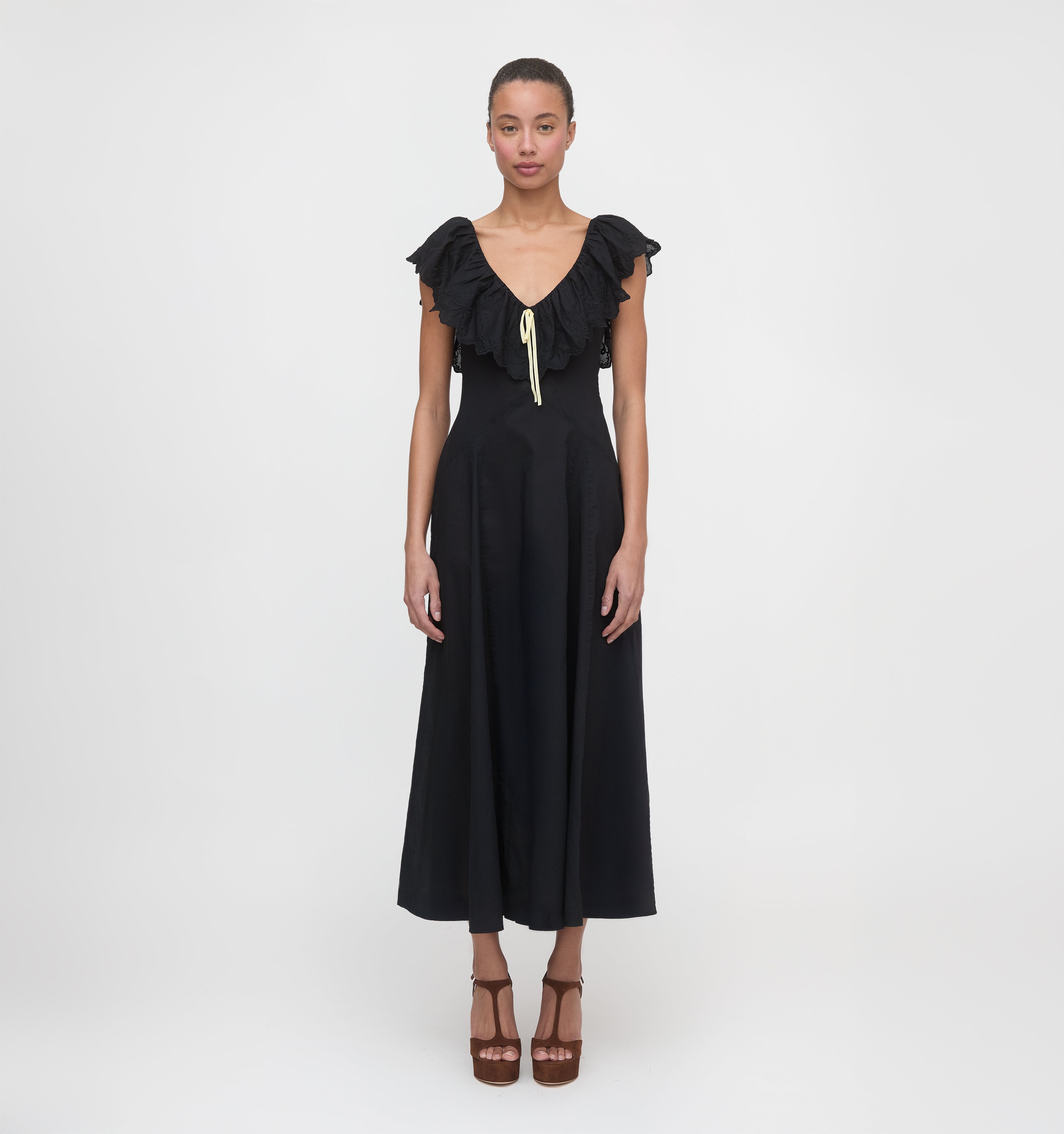 The Milani Dress - Black – Hill House Home