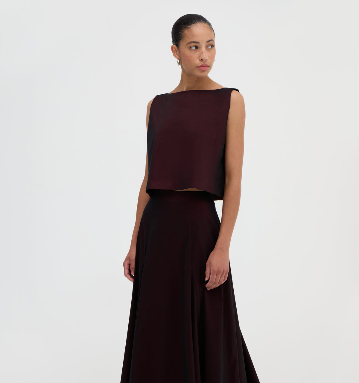 The Naila Top - Spiced Berry