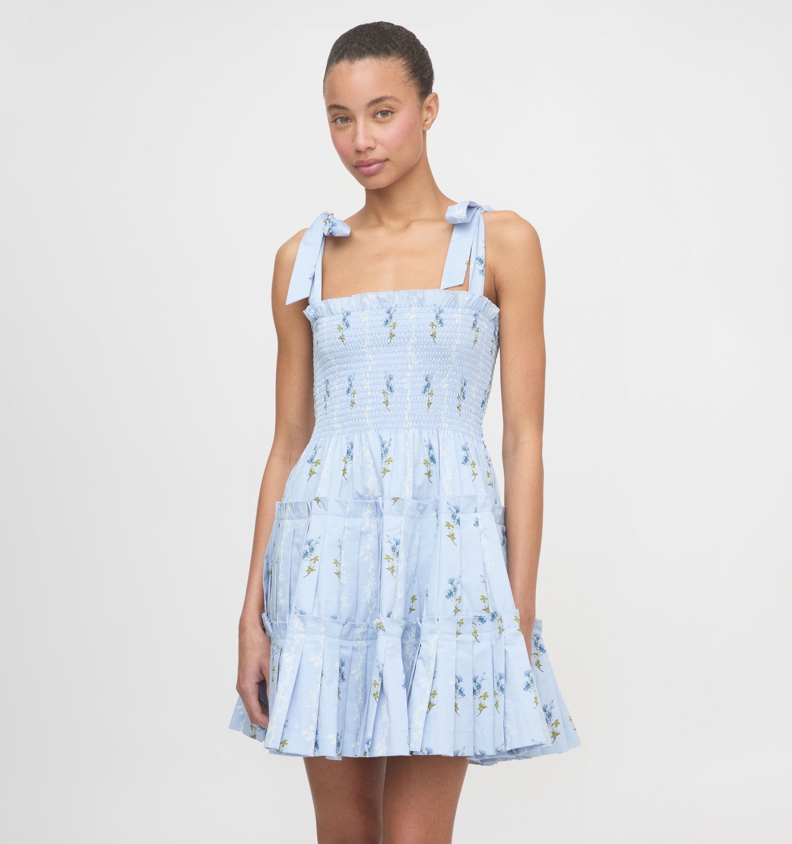 Hill House Home Women's The Ribbon Charlotte Nap Dress - Bluebell Waltz