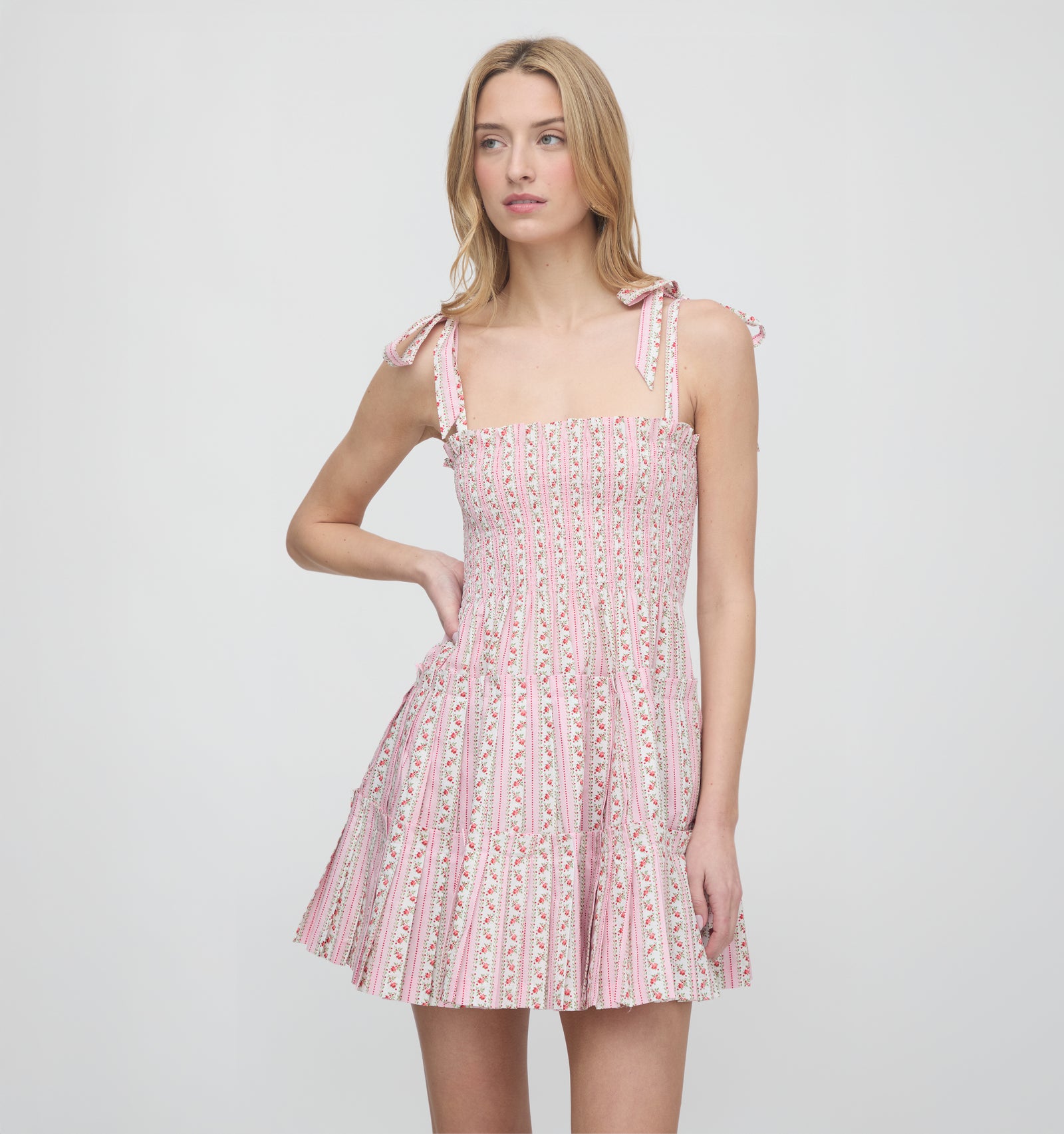 Hill House Home Women's The Ribbon Charlotte Nap Dress - Pink - Size M