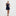 The Rio Dress - Twilight Flocked Brocade