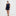 The Rio Dress - Twilight Flocked Brocade