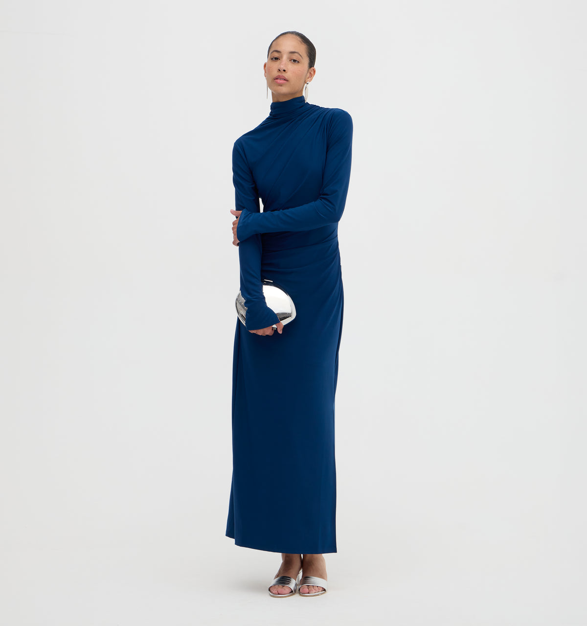 The Rizzo Dress - Peacock Blue