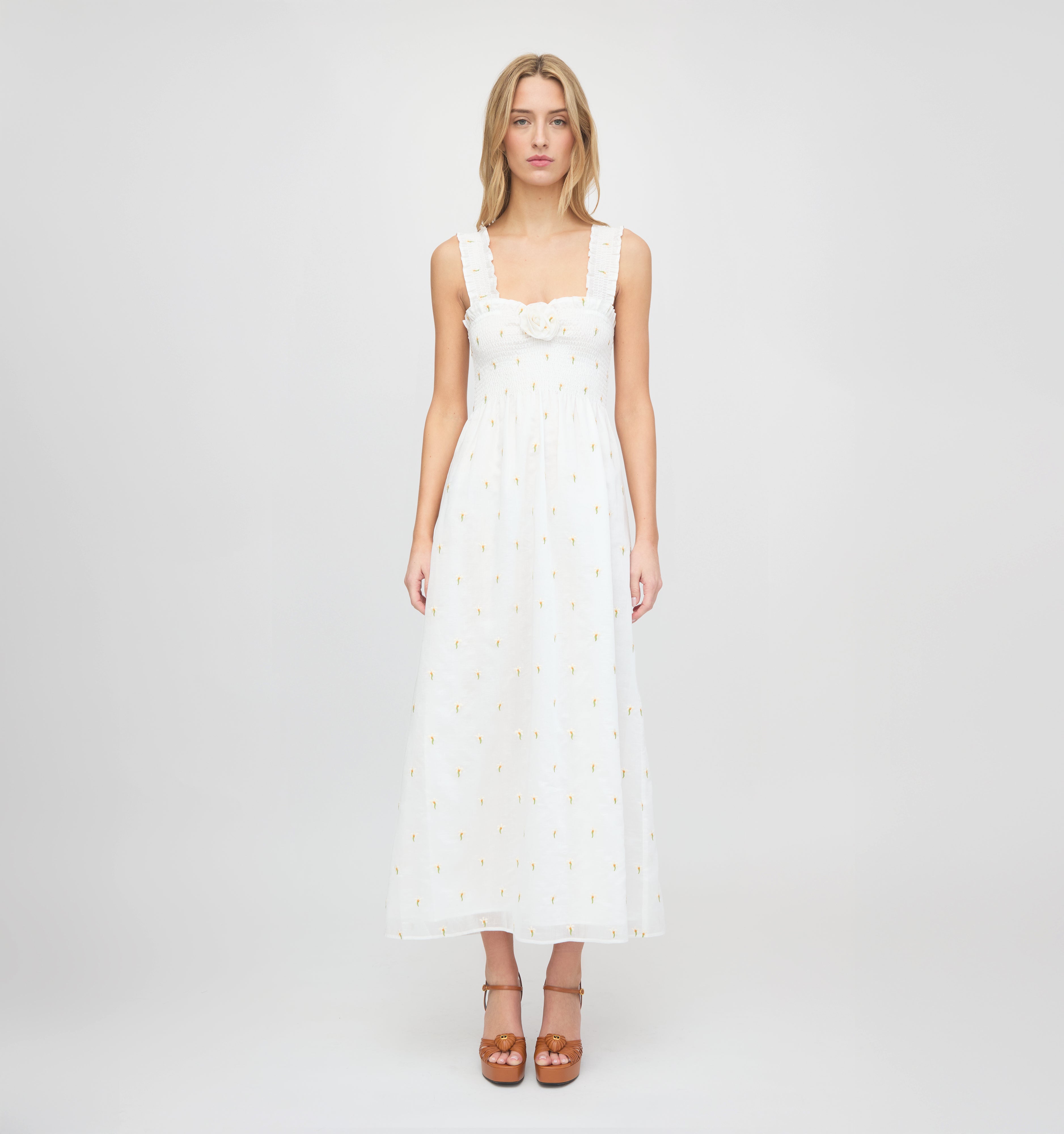 The Rosetta Nap Dress - Daisy Organza