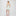 The Sadie Pointelle PJ Set - White/Green Arcadia Border