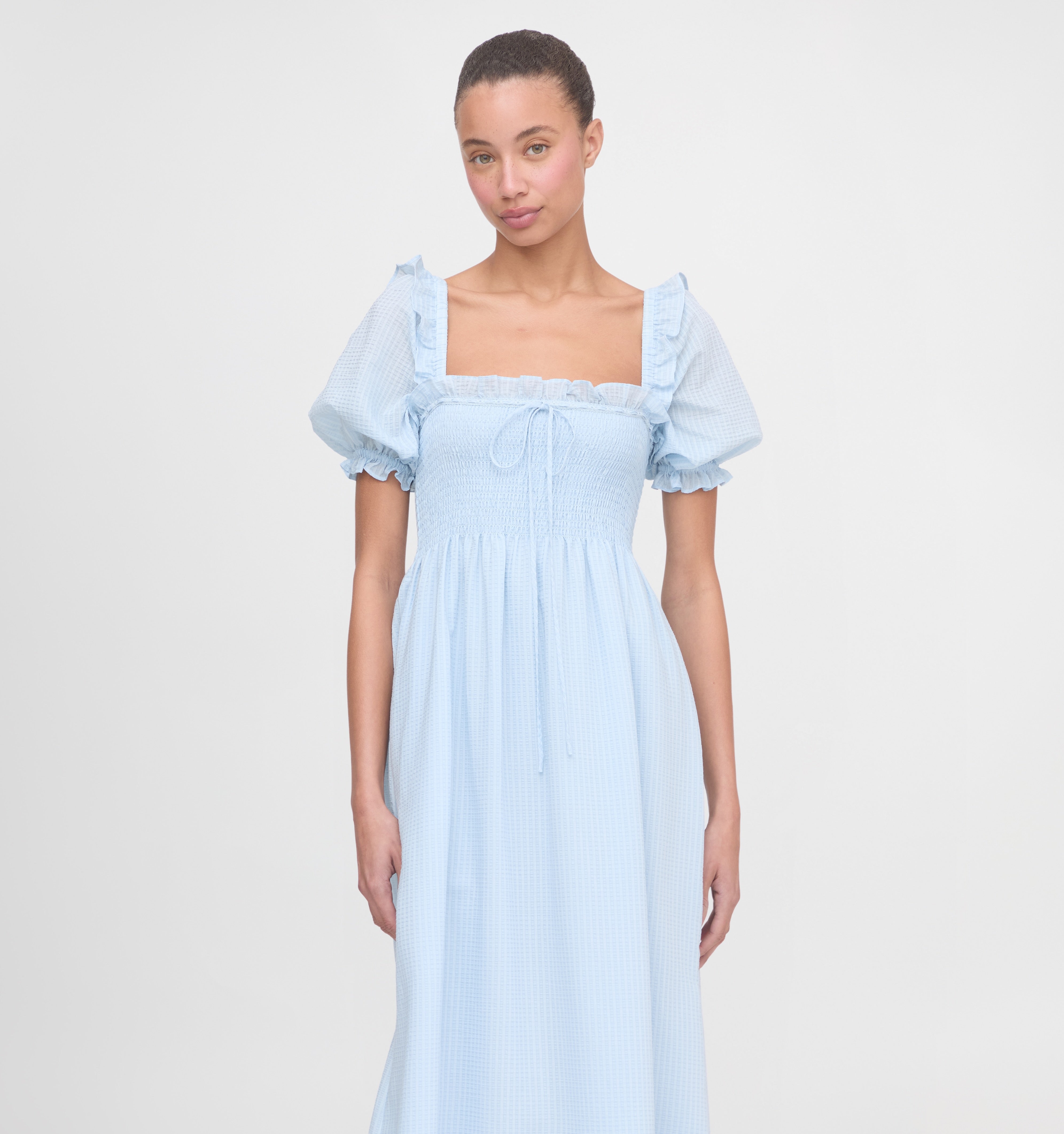 The Scarlett Nap Dress - Pale Blue – Hill House Home