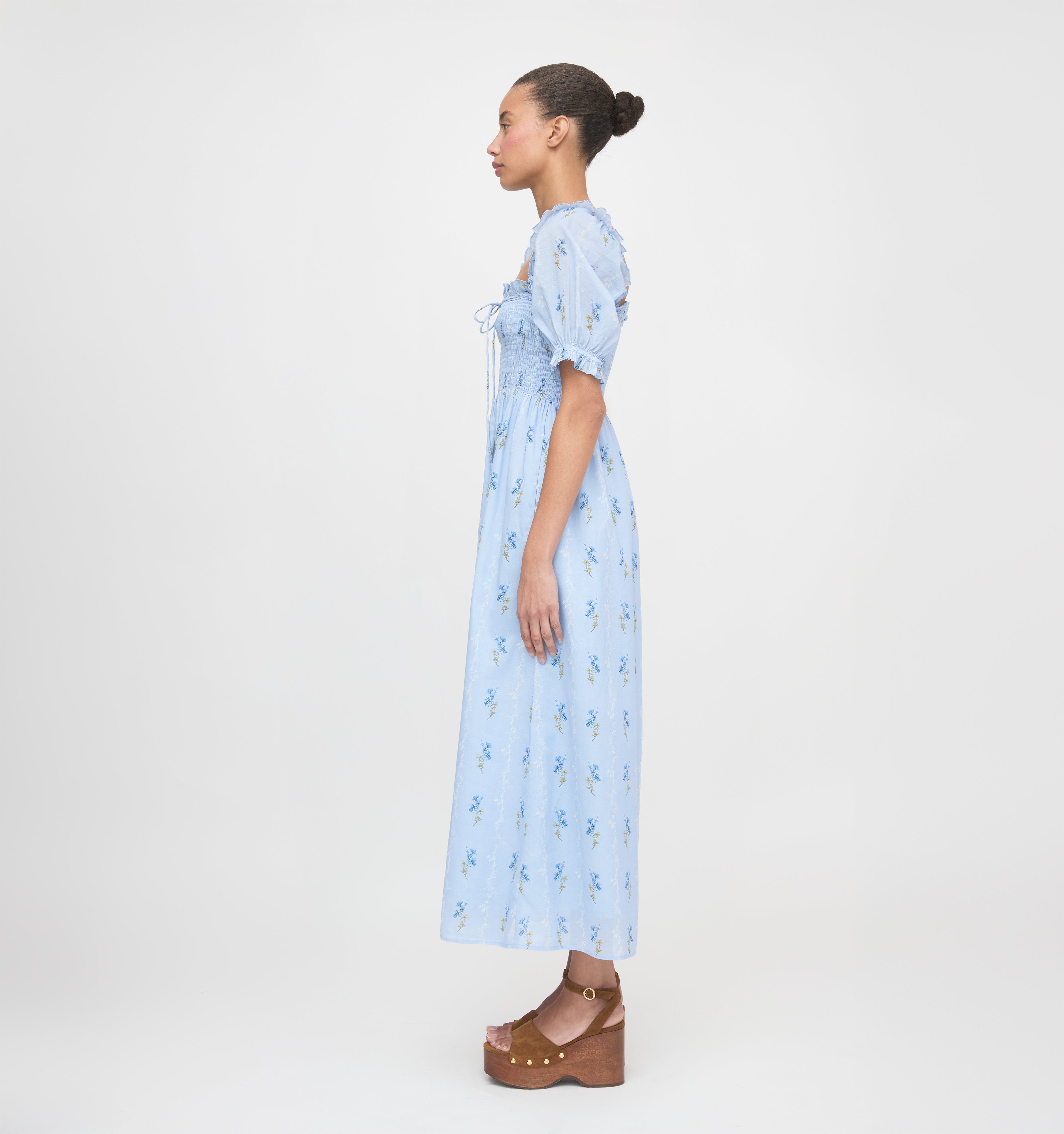 The Scarlett Nap Dress - Bluebell Waltz