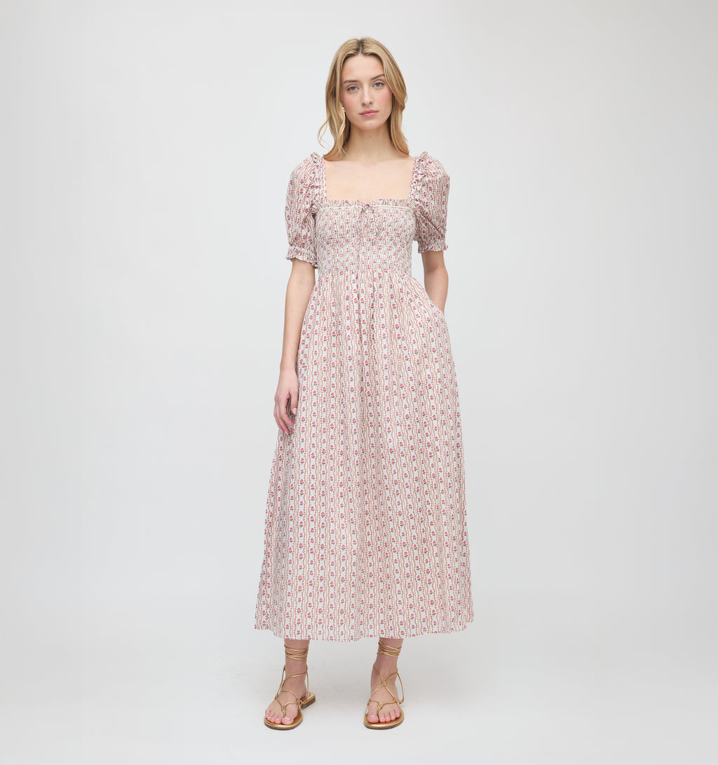 The American Girl x Hill House Scarlett Nap Dress - Felicity's Histor   Hill House Home