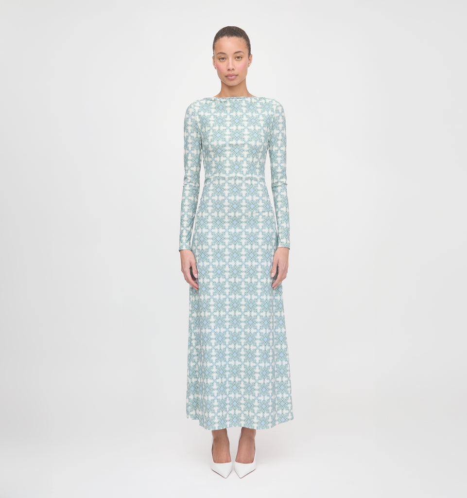 トップス House on the Hill S/S Tee ( Tile ) The Selene Dress - Byzantine Tile – Hill House Home