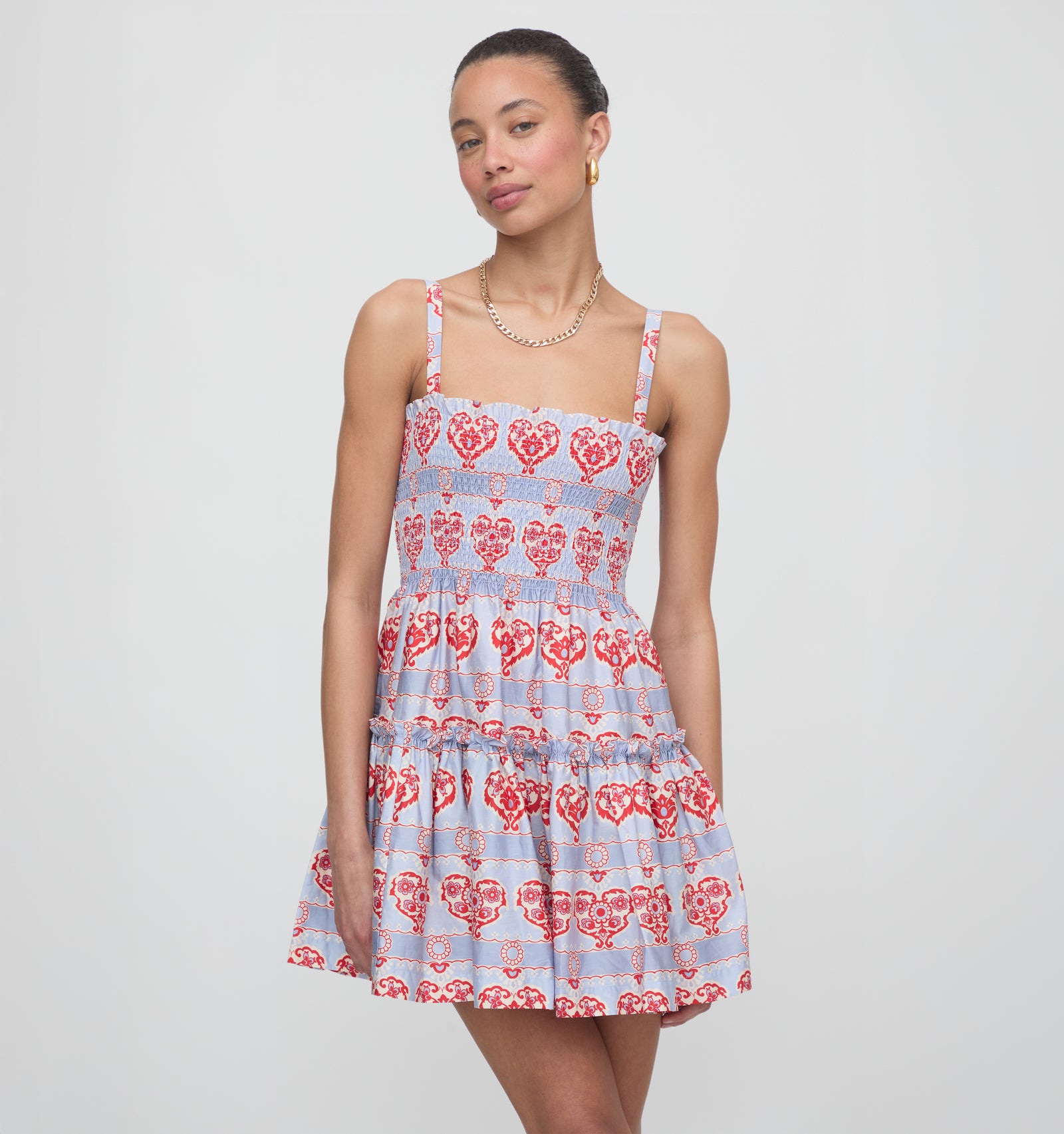 Hill House Home The Seraphina Mini Dress | Print | Size XS