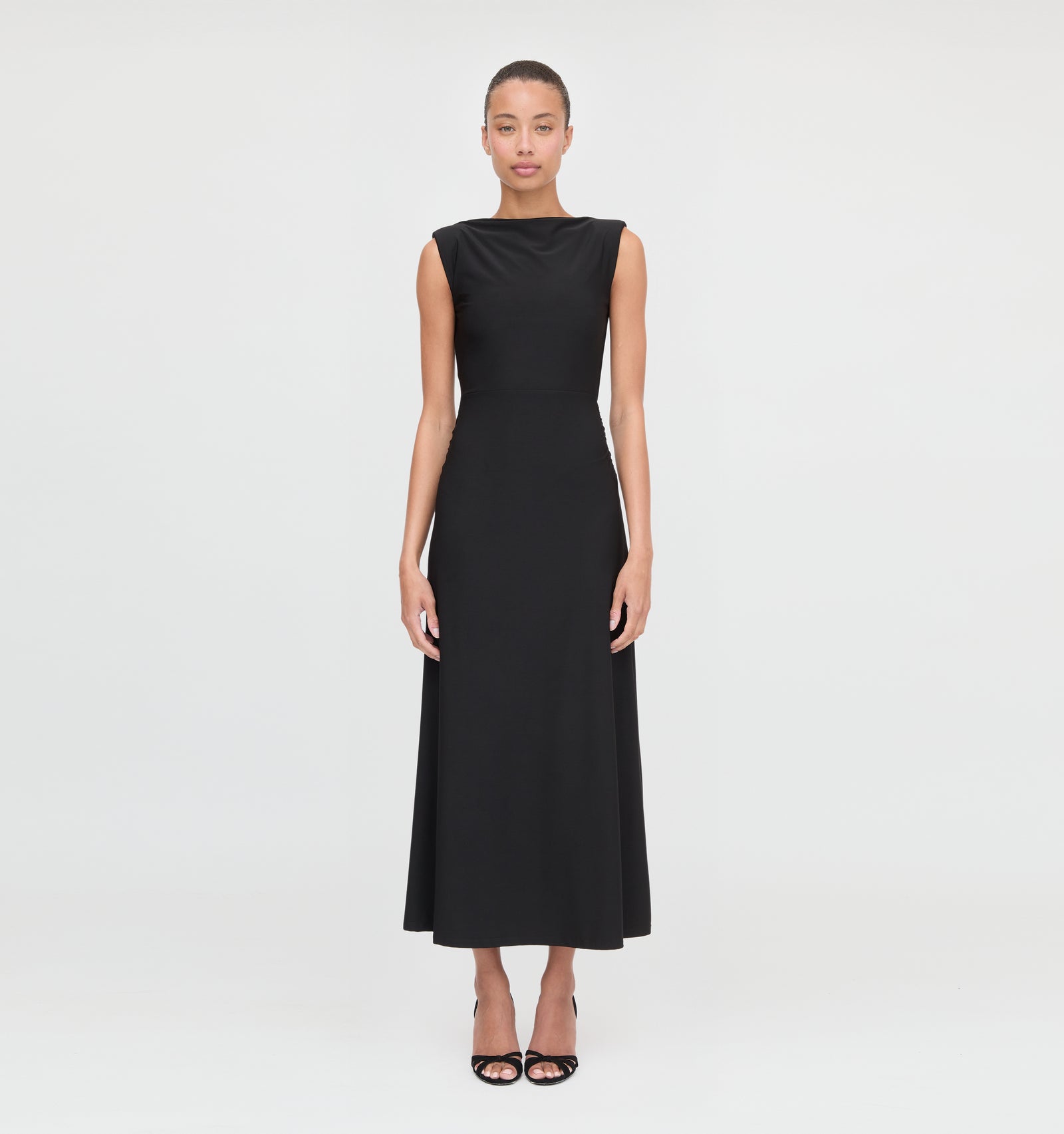 The Sloane Dress - Black Jersey  Hill House Home