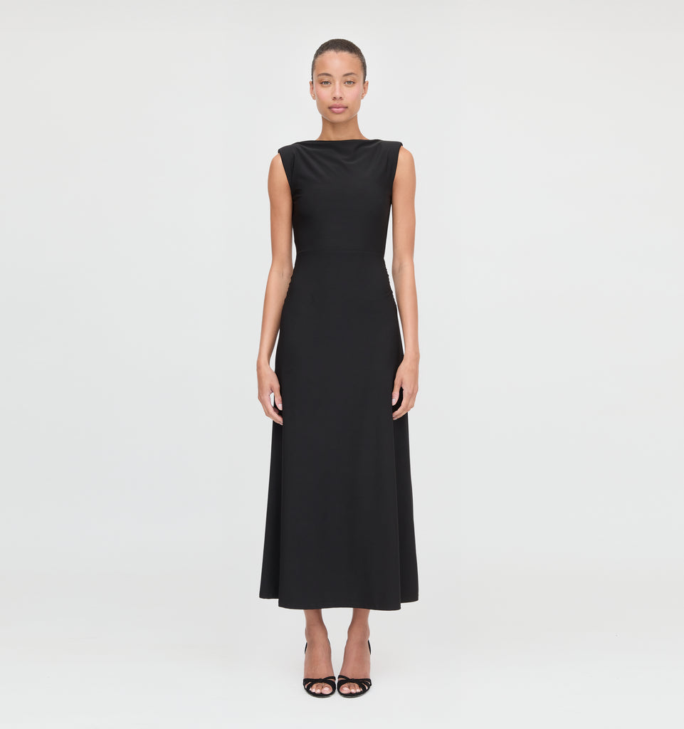 The Sloane Dress - Black Jersey – Hill House Home