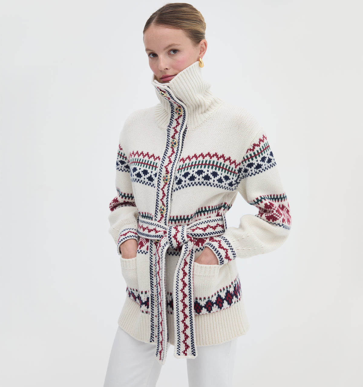 The Tara Sweater - Courchevel Fair Isle