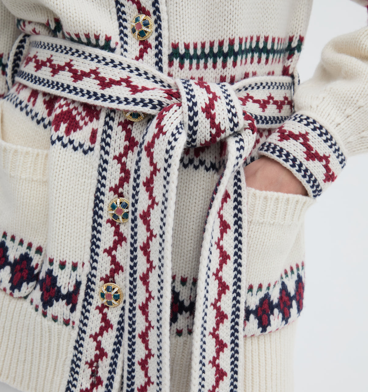 The Tara Sweater - Courchevel Fair Isle