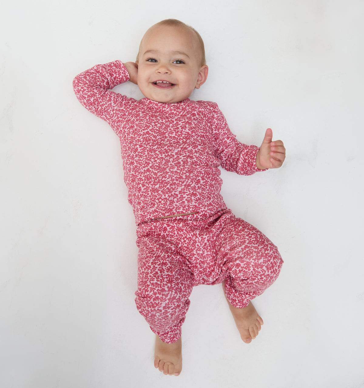 The Baby Sully Pajama Set - Winter Sprigs