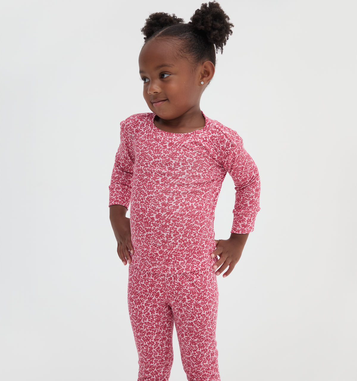 The Tiny Sully Pajama Set - Winter Sprigs