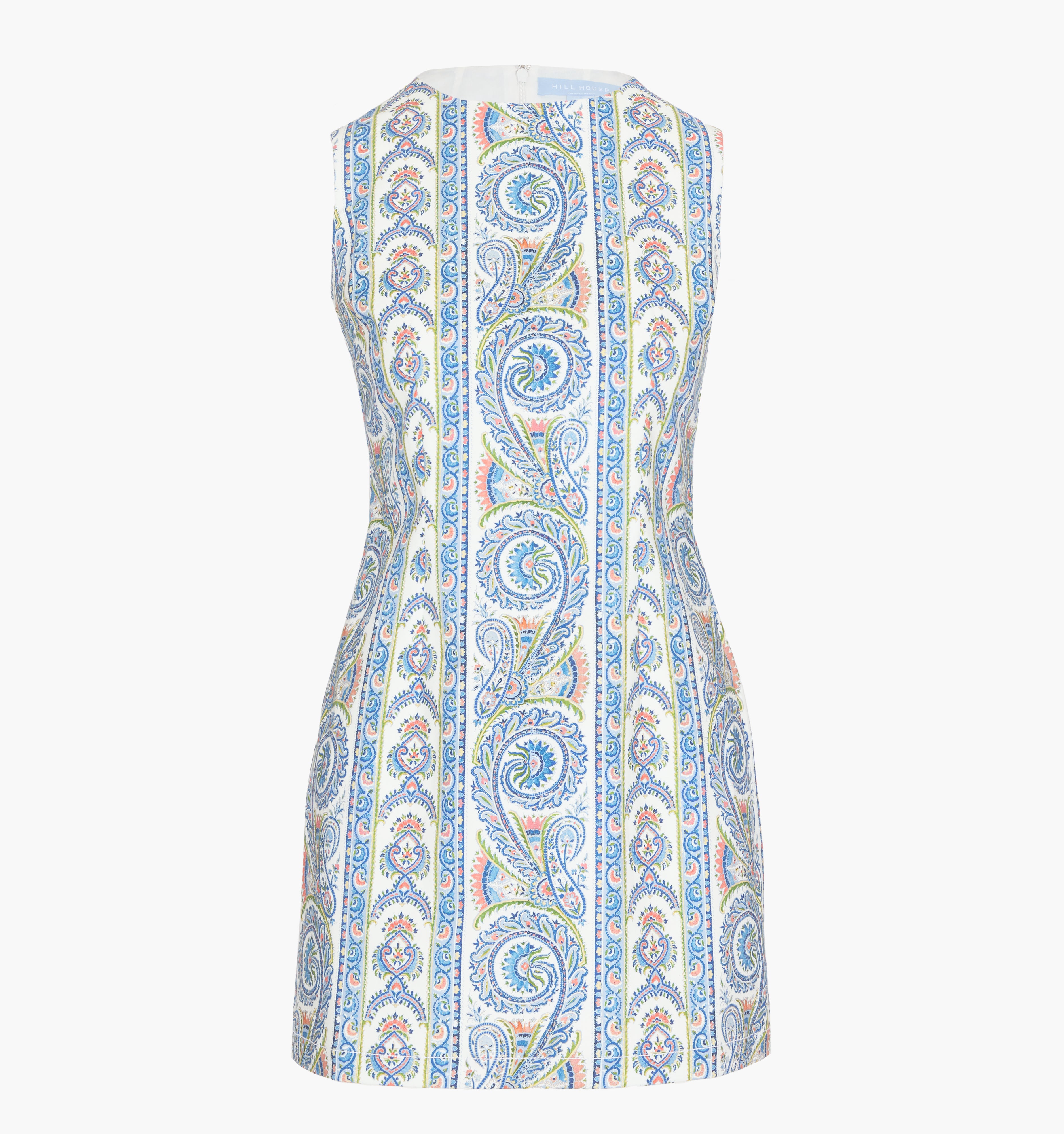 The Viola Dress - Blue Corsica Paisley – Hill House Home