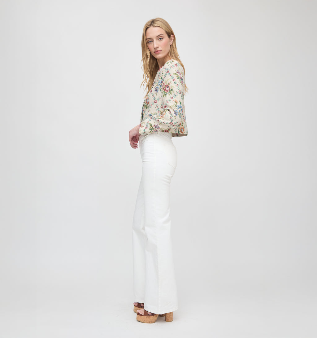 The Virginia Jacket - Tapestry Trellis Brocade – Hill House Home