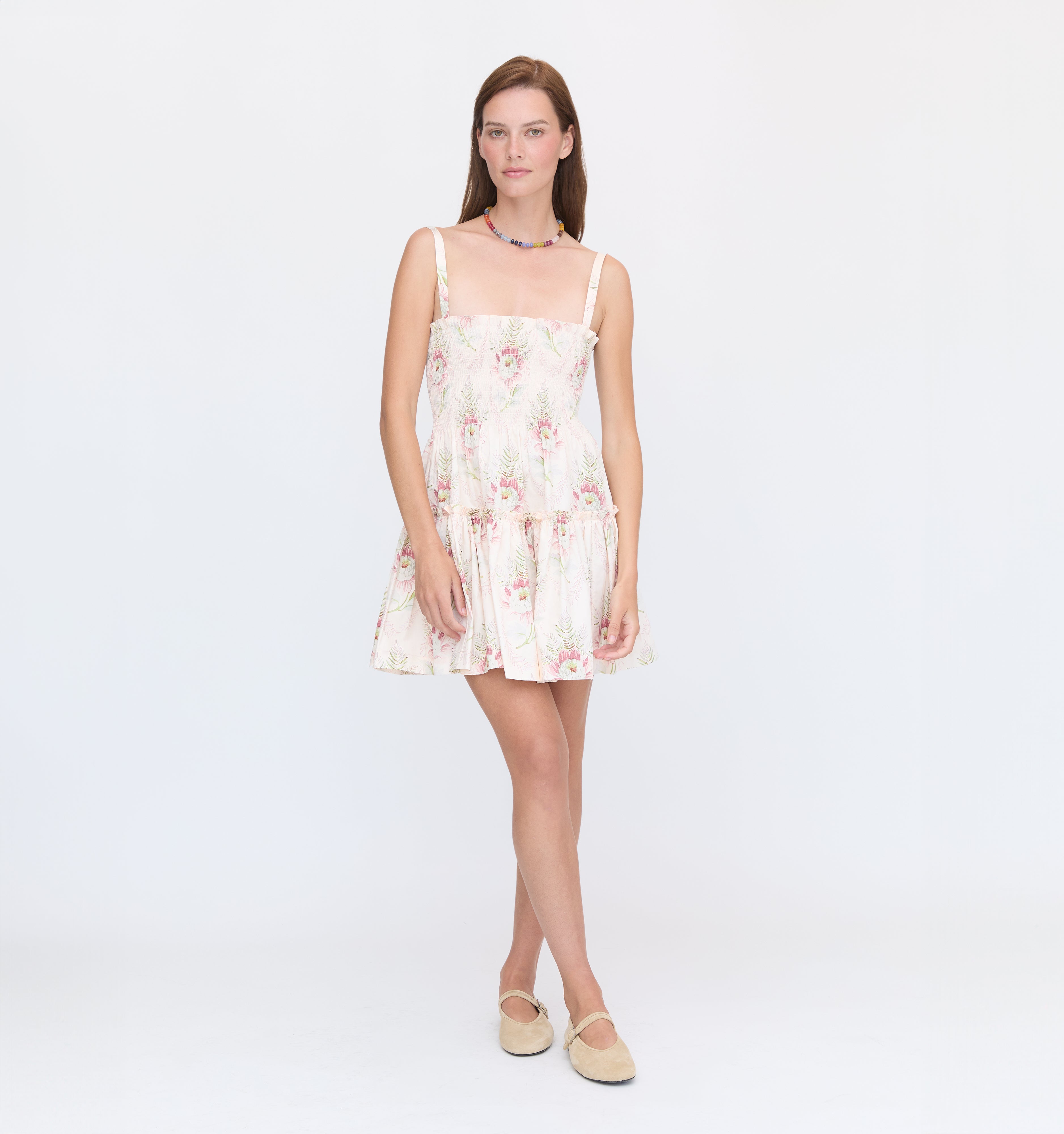 The Seraphina Mini Nap Dress - Paradise Floral