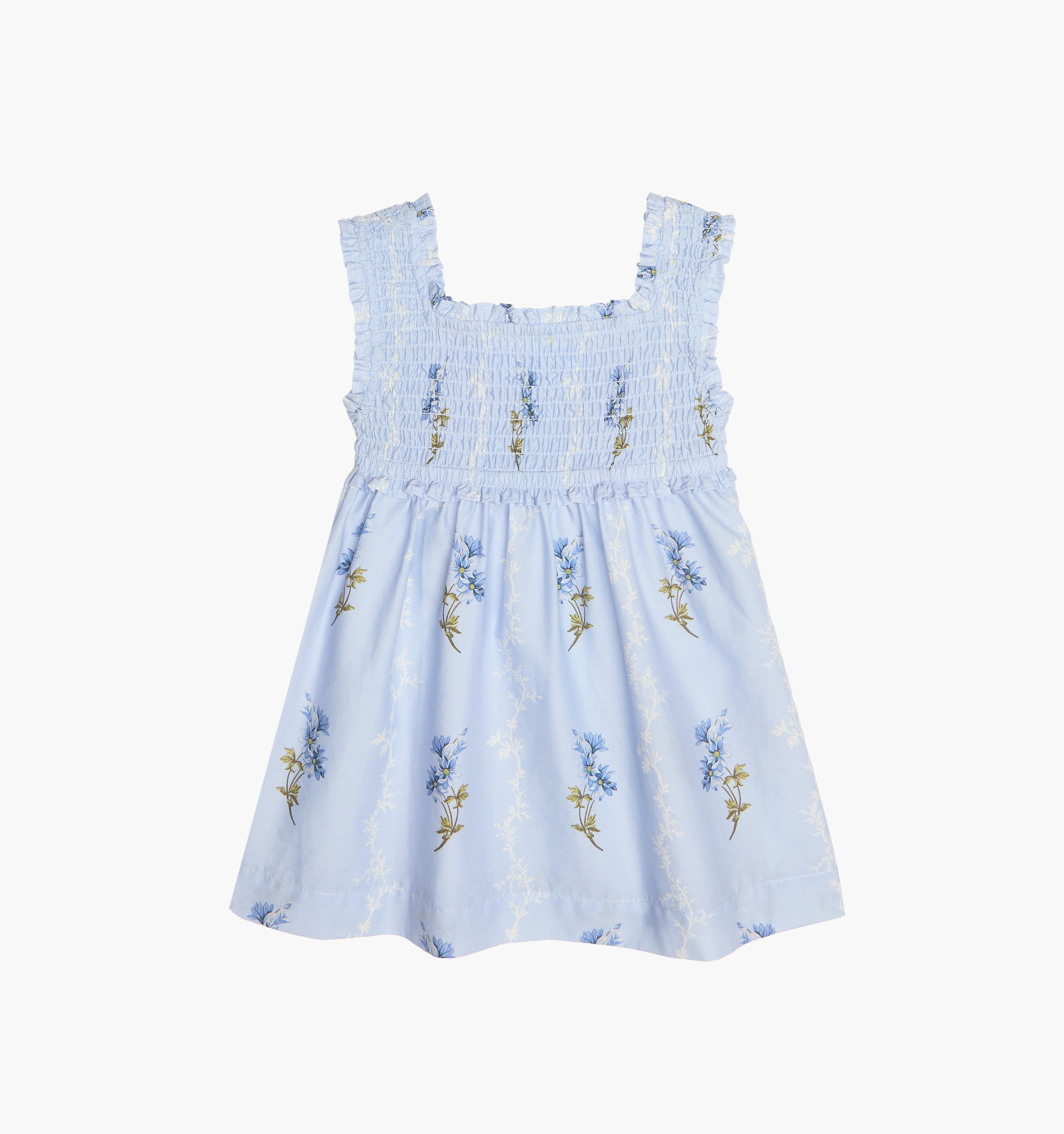 The Tiny Nora Nap Dress - Bluebell Waltz