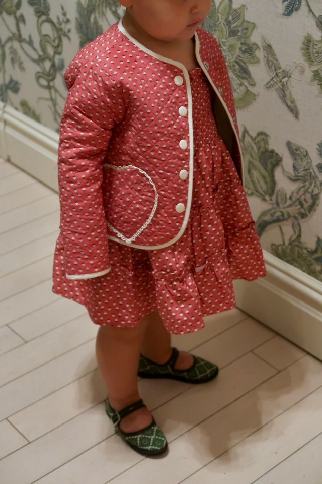 The Baby McNally Jacket -  Poppy Half Drop Rose