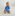 The Baby Ariel Rashguard - Blue Arcadia Border