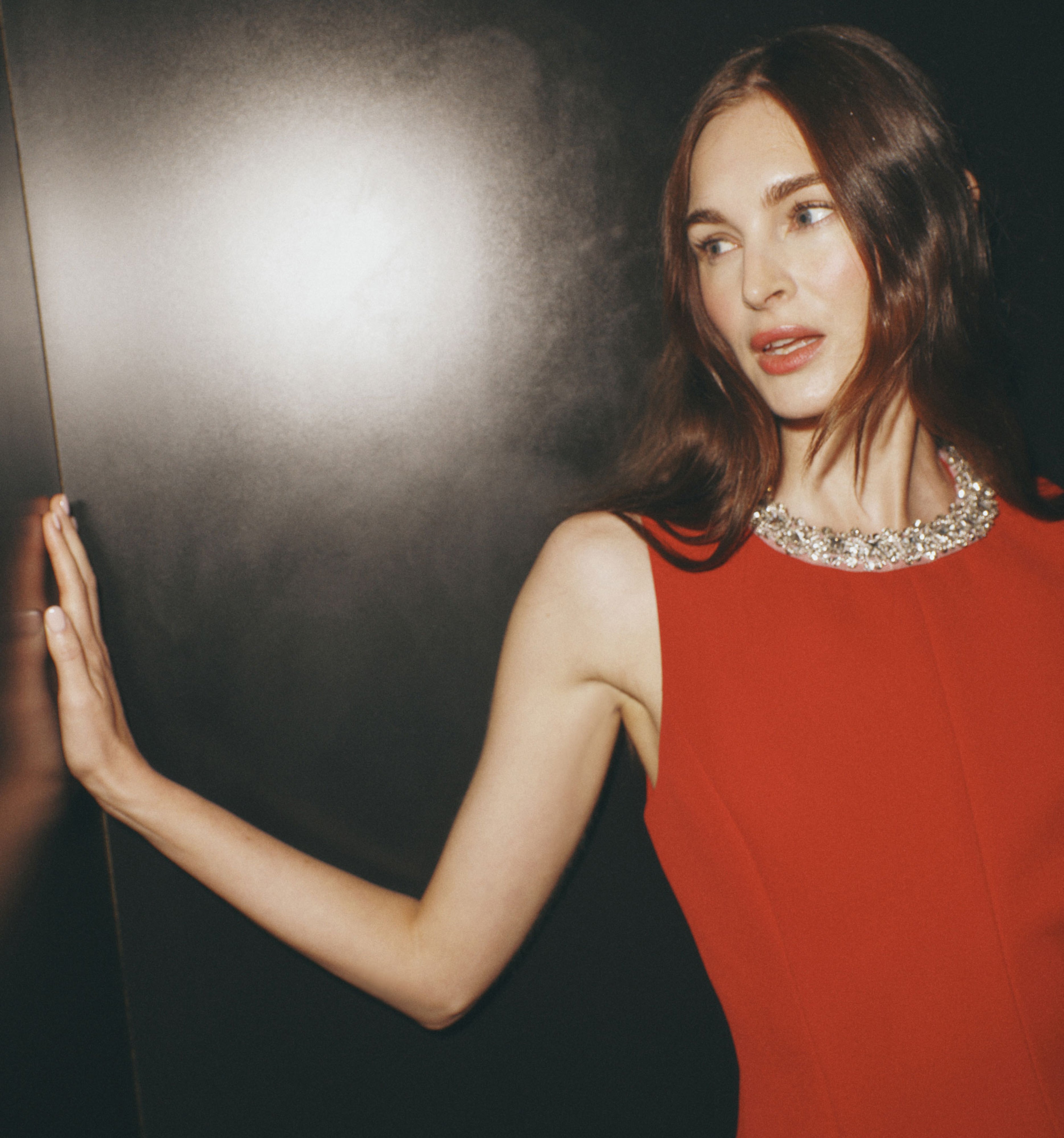 The Parker Dress - Cherry