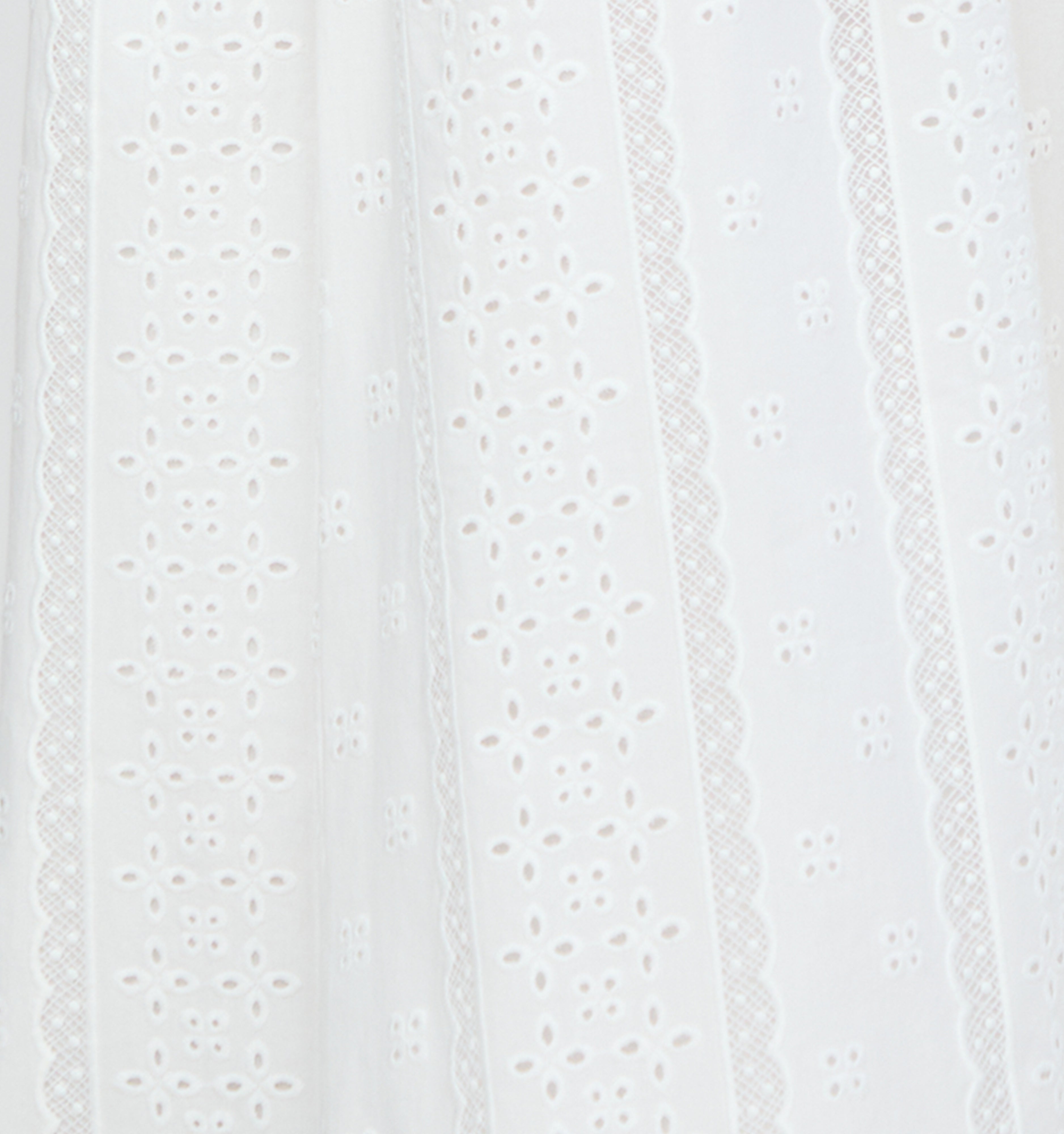 The Scarlett Nap Dress - White Broderie Voile