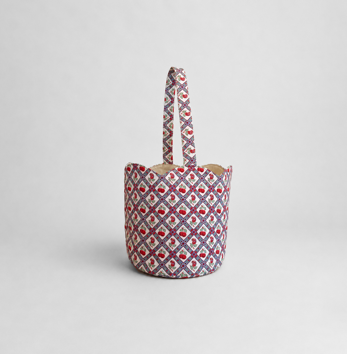 The Hill House x Casa Bombón Cherry Tote - Diamond Cherries Cherry The Hill House x Casa Bombón Cherry Tote - Diamond Cherries Cherry