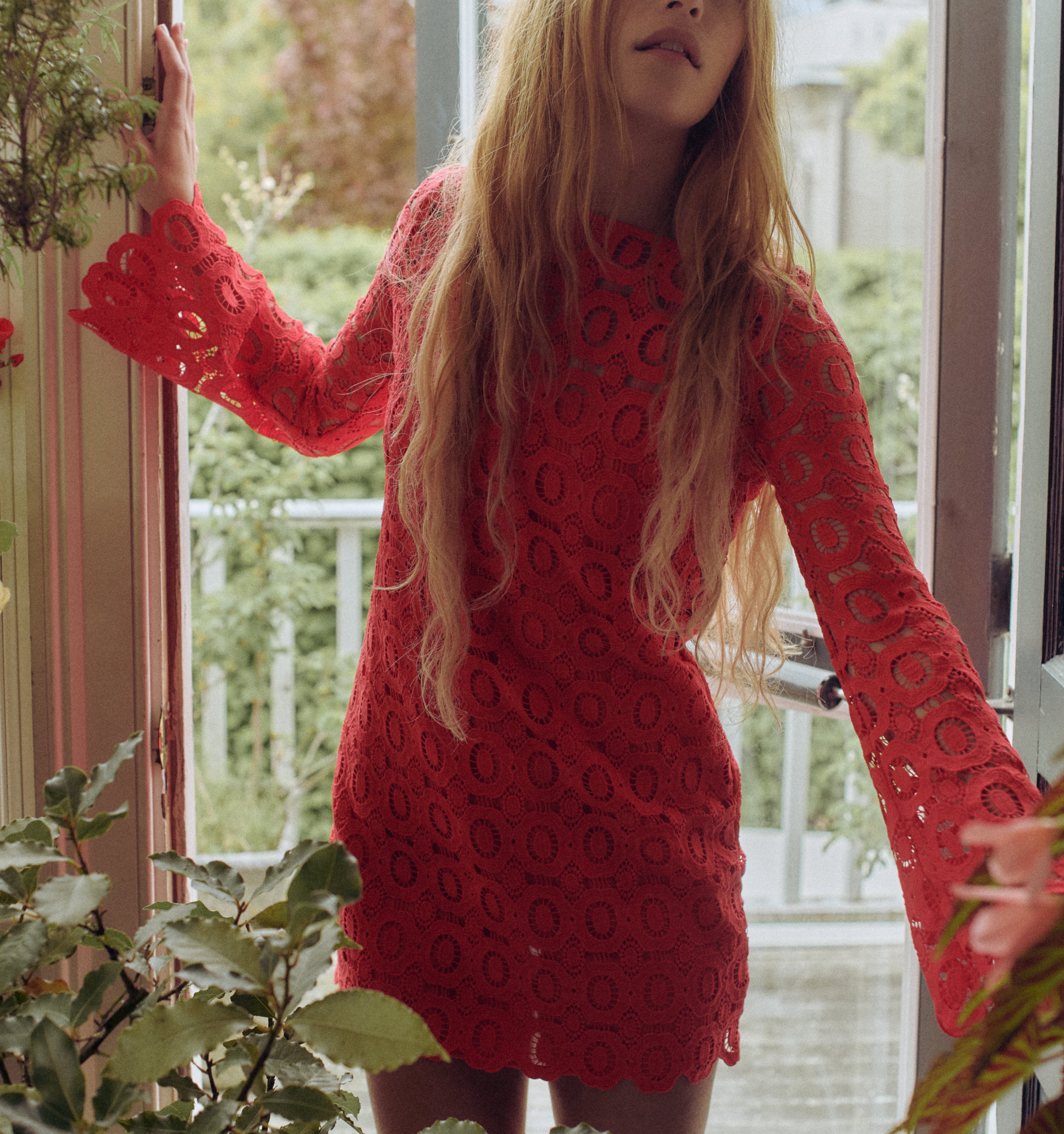 The Eliza Mini Dress - Poppy Lace – Hill House Home The Eliza Mini Dress - Poppy Lace – Hill House Home