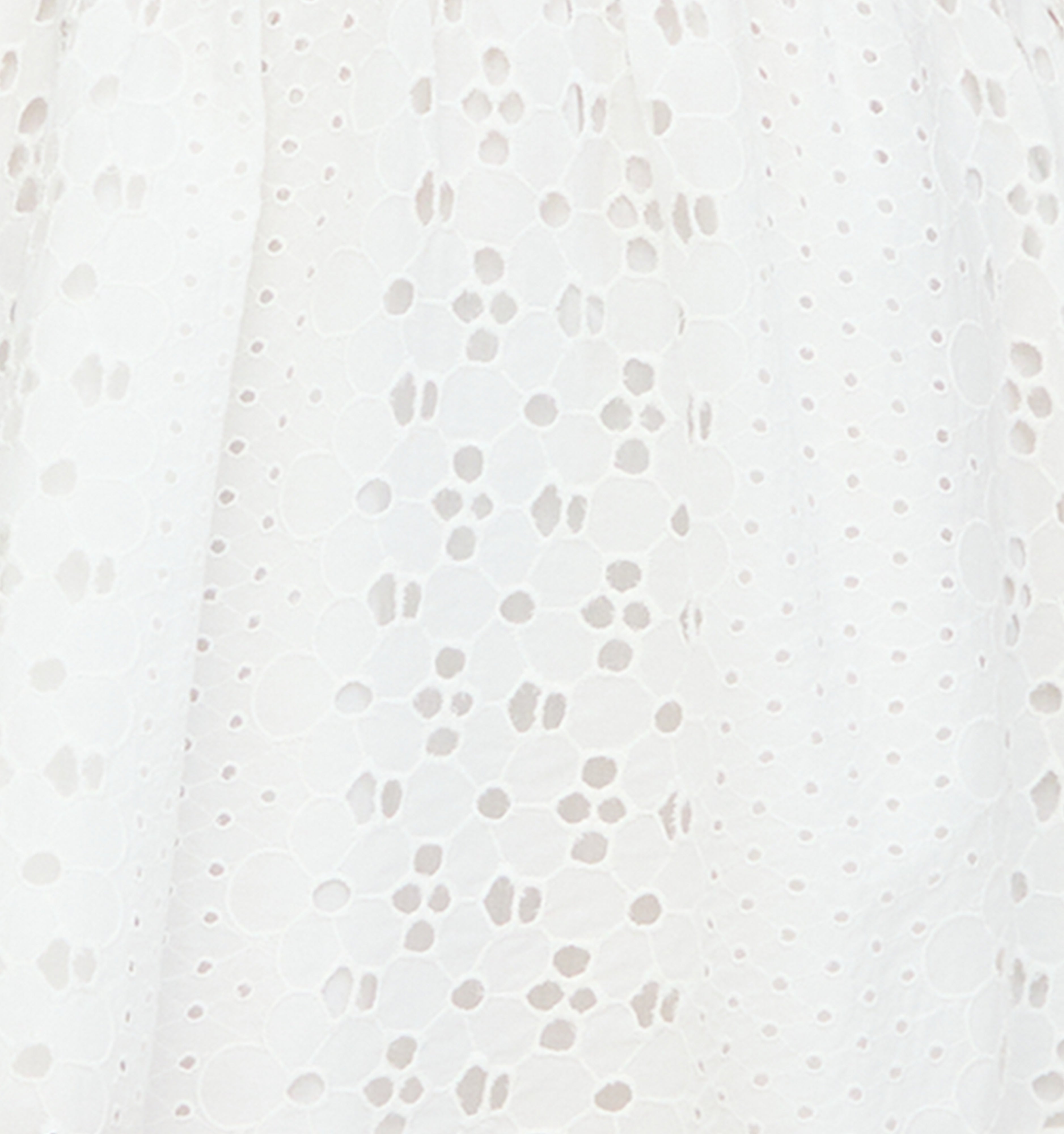 The Meadow Top - White Floral Broderie