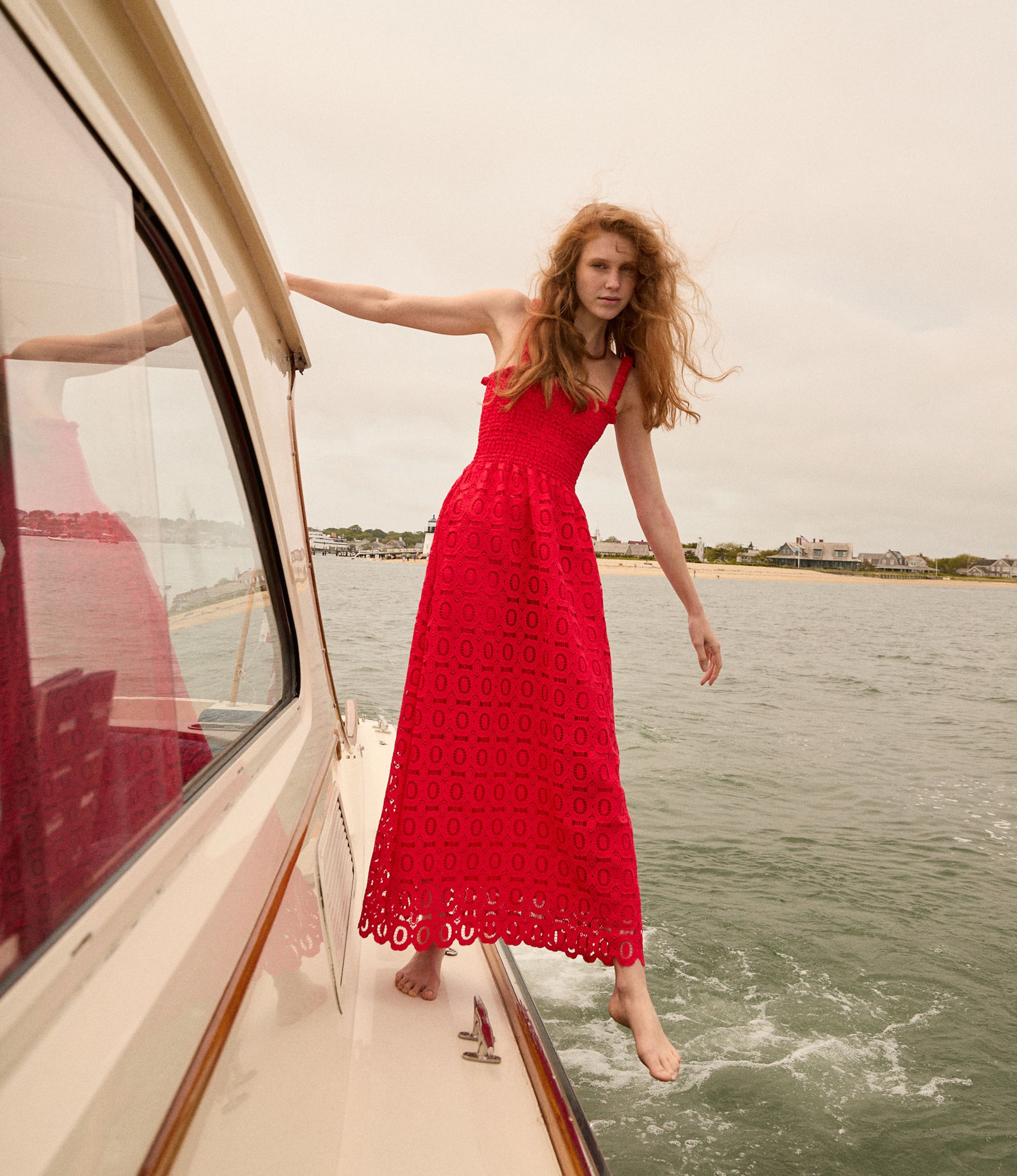 The Anjuli Nap Dress - Poppy Lace