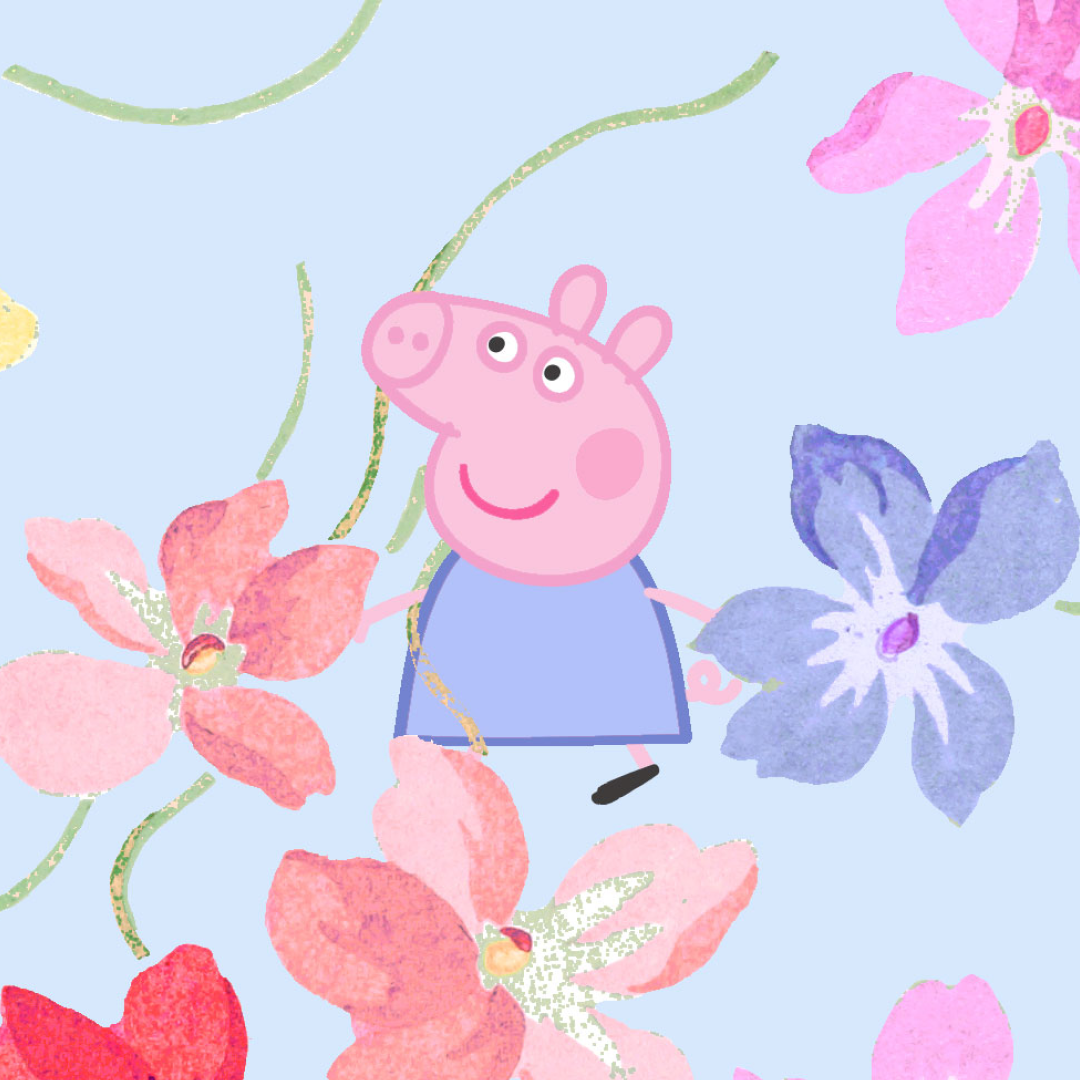 The Peppa Pig Tiny PJ Set - Multi Floral