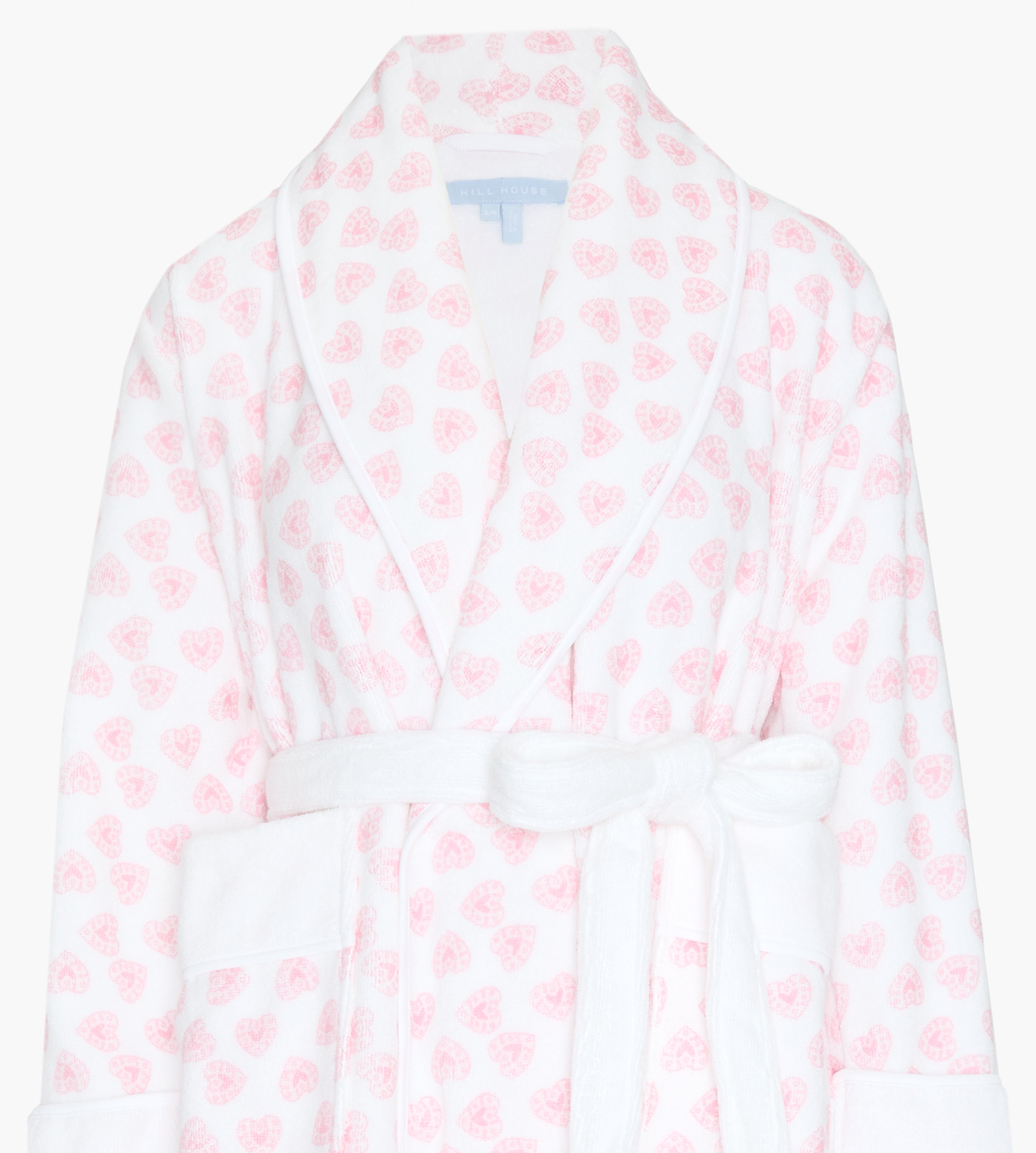 monogram: pink-doily-heart