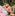 Roller Rabbit x Hill House Mischa Set - Pink Monkey Block Stripe