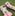 Roller Rabbit x Hill House Blake Robe - Pink Monkey Block Stripe