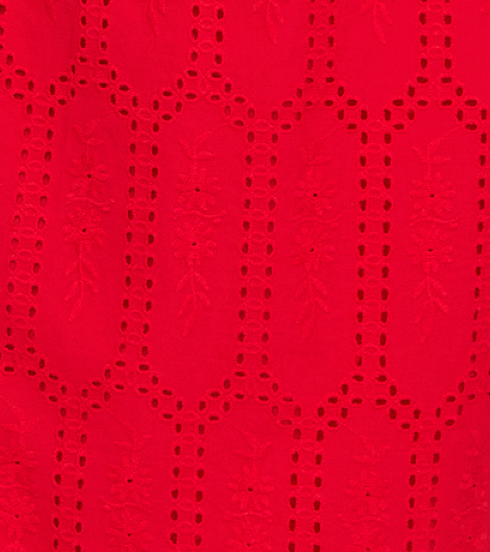 The Belle Bow - Cherry Trellis Broderie