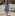 The Charlotte Nap Dress - Blue Arcadia Border