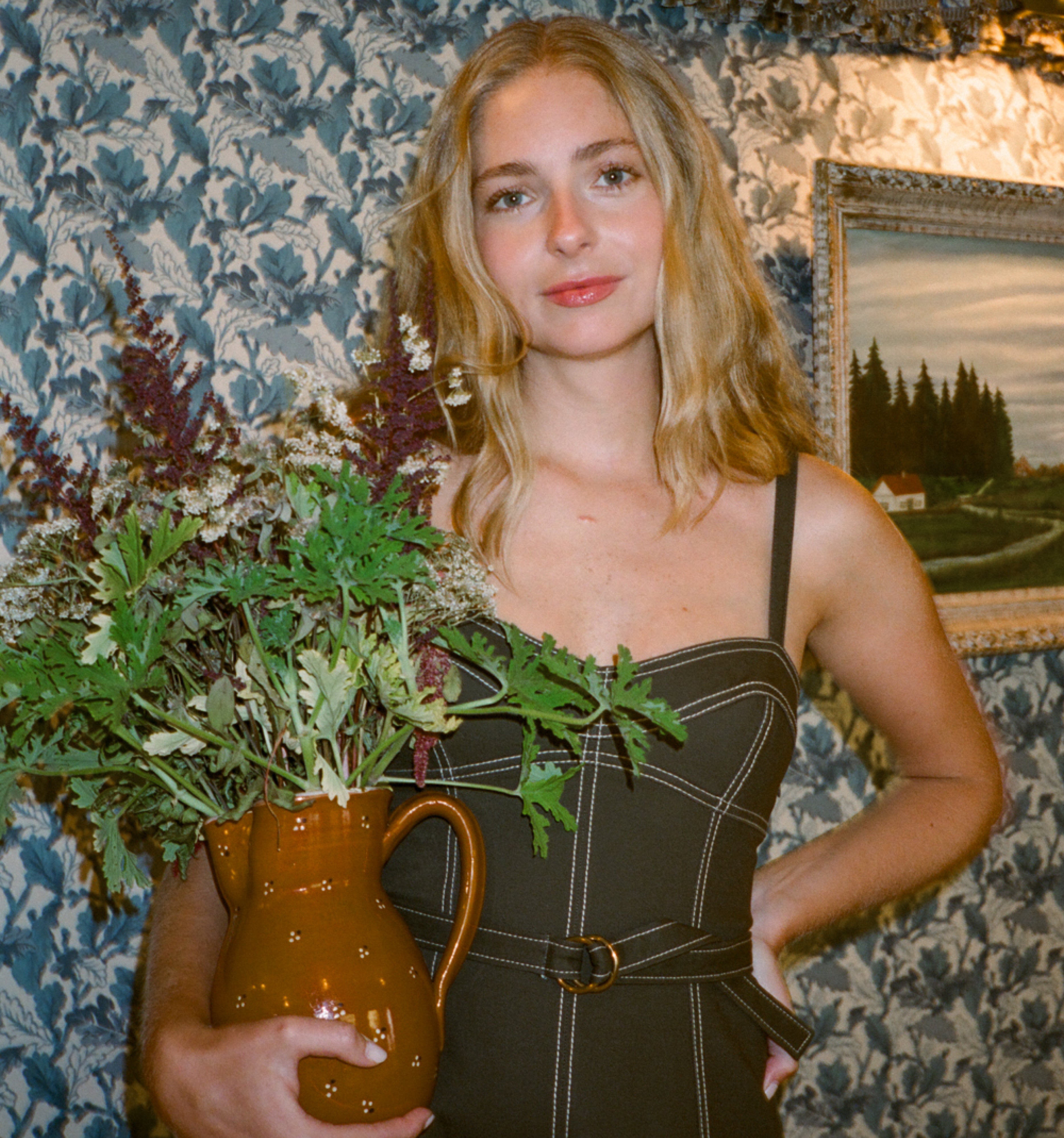 The Fiona Dress - Chocolate Twill